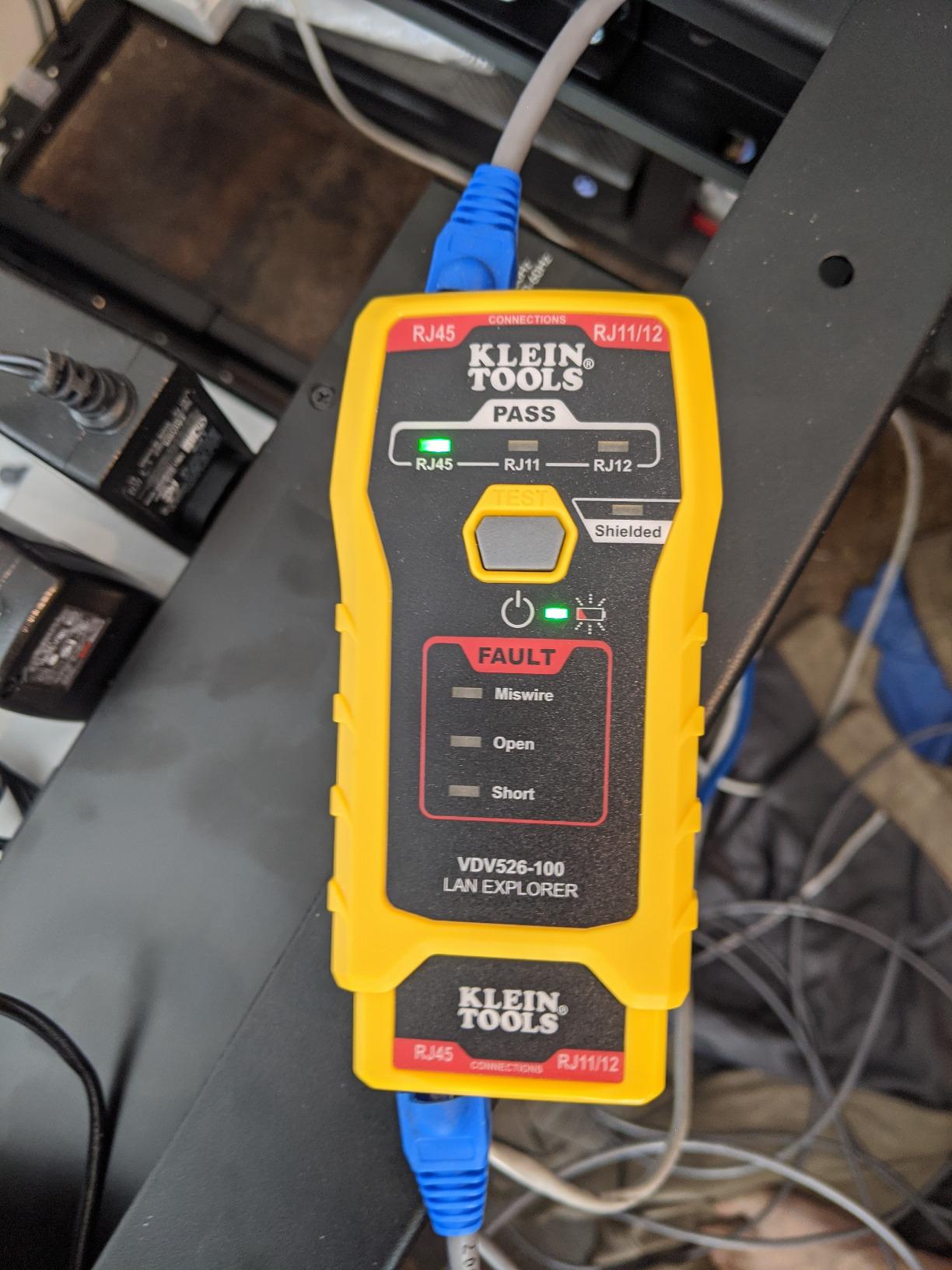 Klein Tools VDV526-100 Network LAN Cable Tester, VDV Tester, LAN Explorer with Remote customer photo 2