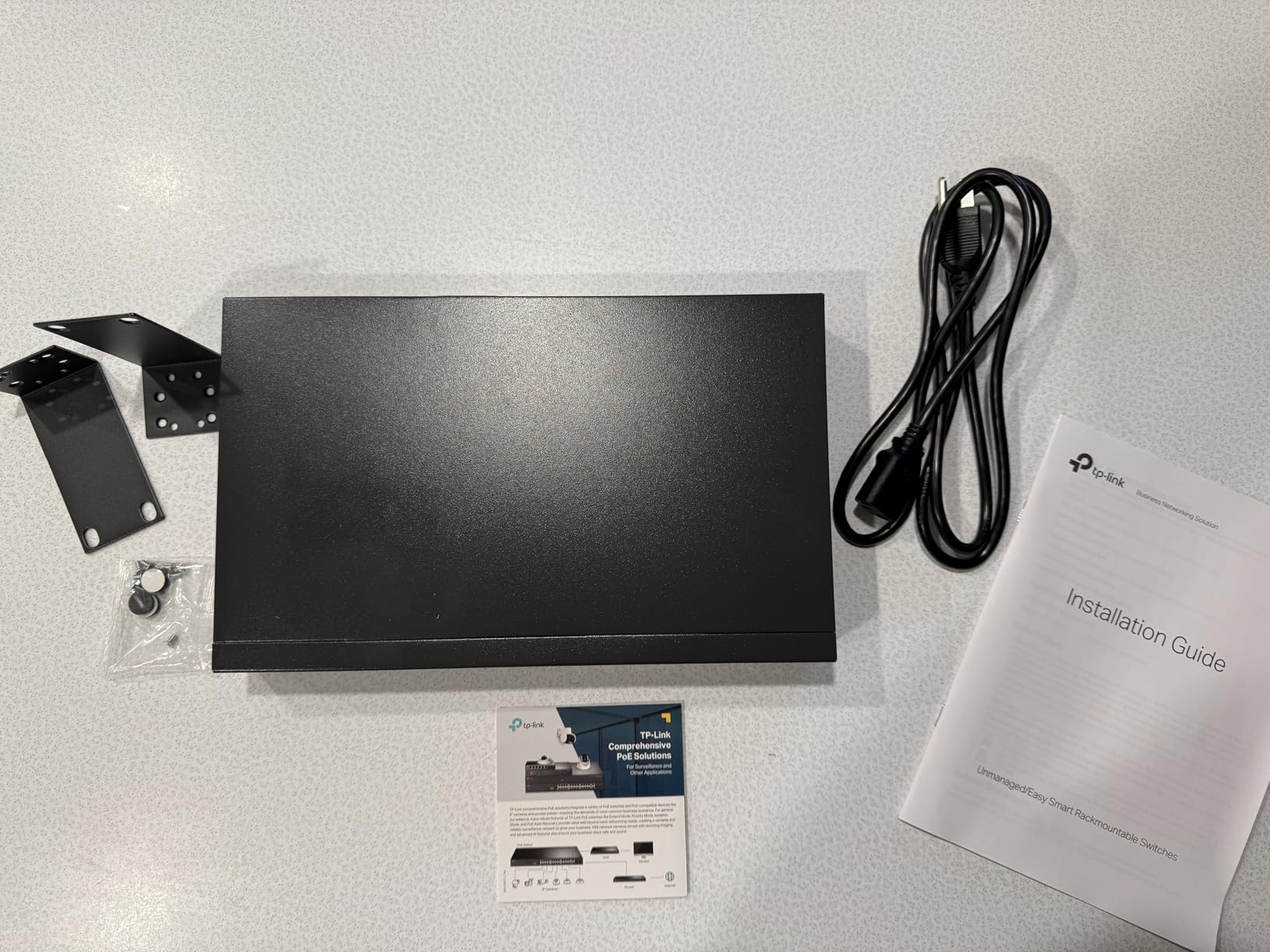 TP-Link 8 Port Gigabit PoE Switch | 8 PoE+ Ports @126W | Plug & Play | Limited Lifetime Protection | Desktop/ Rackmount | Prioritized Power Supply | Sturdy Metal | Shielded Ports (TL-SG1008MP) | 8 PoE+ Ports 126W, Plug & Play, Limited Lifetime Protection, Desktop/Rackmount, Prioritized Power Supply, Sturdy Metal customer photo 1