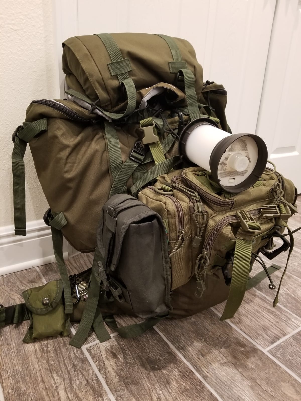 Mardingtop 65L+10L Internal Frame Backpack for Hiking,Camping,Hunting,Backpacking Backpack with Rain Cover customer photo 2