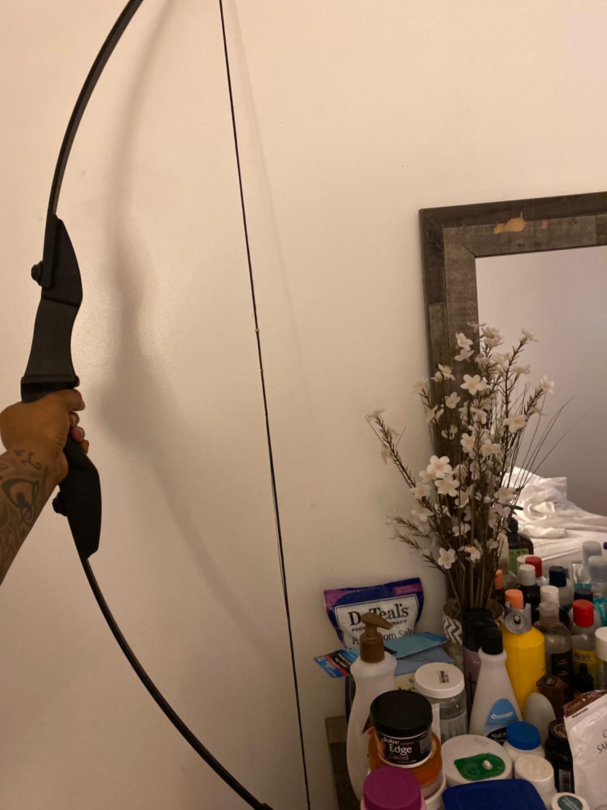 Archery Recurve Bow Set, Bow and Arrow Set for Adult Beginner & Youth, Right and Left Handed, Takedown Recurve Bow 30lb 40lb, arco y flecha, Bow Kit with 6pcs Arrows customer photo 2