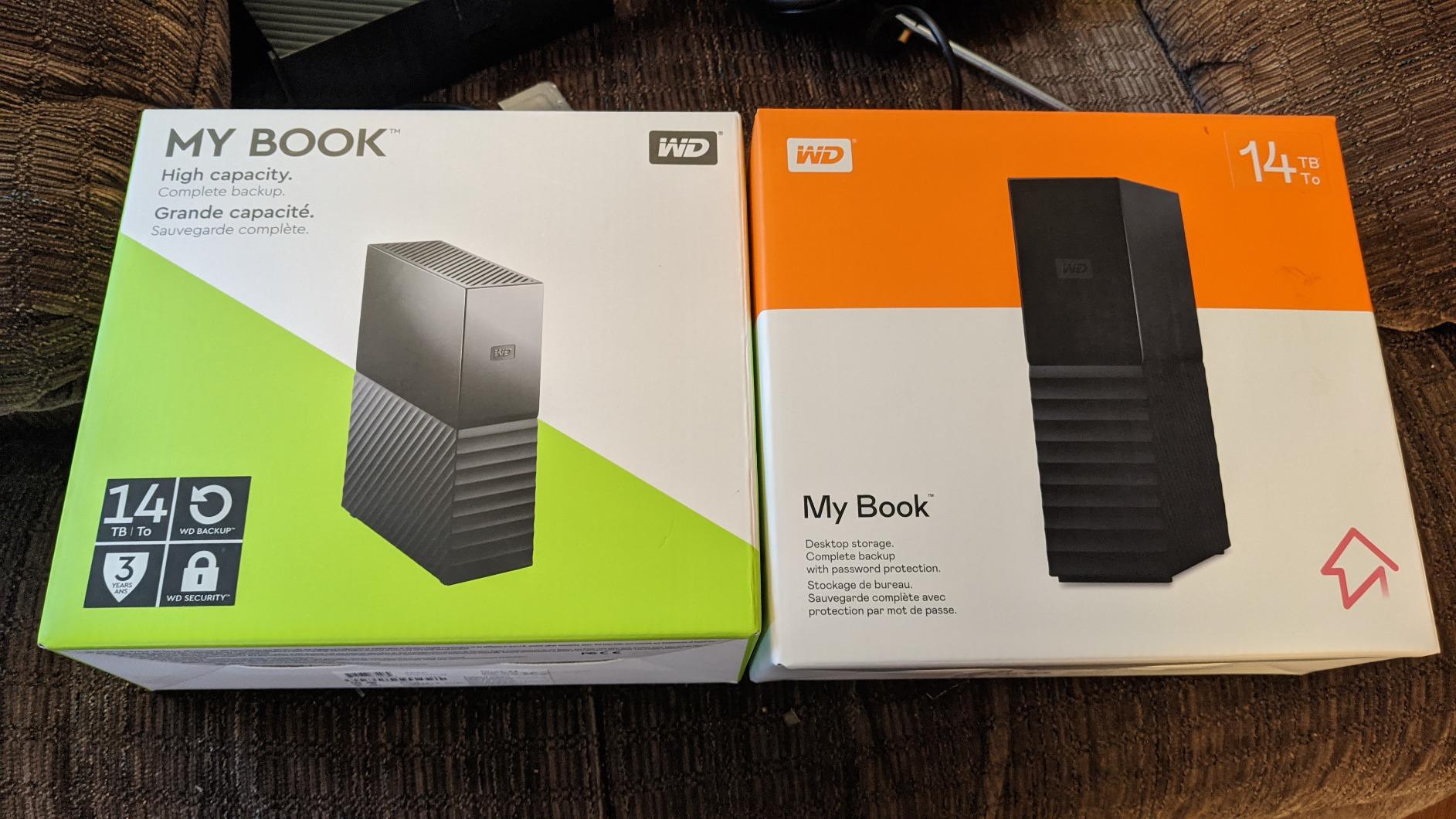 WD 14TB My Book Desktop External Hard Drive, USB 3.0, External HDD with Password Protection and Backup Software - WDBBGB0140HBK-NESN customer photo 1