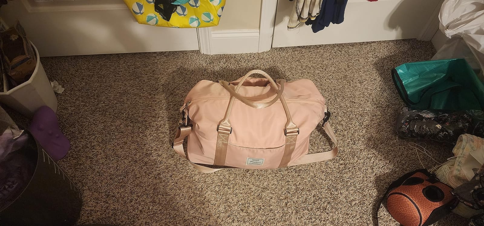 Travel Duffel Bag, Carry On Overnight Weekender Bags for Women customer photo 1