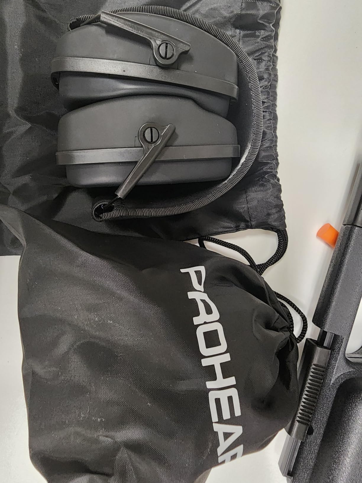 PROHEAR 016 NRR 26dB Shooting Ear Protection, Slim Passive Earmuffs customer photo 2