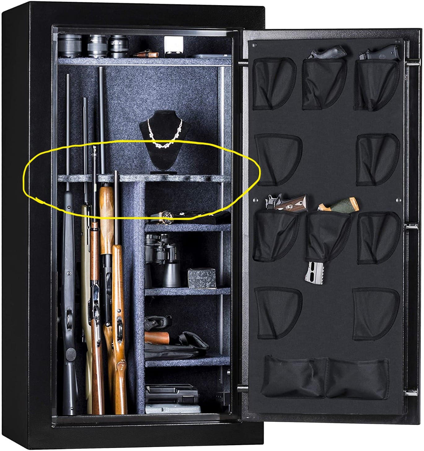 Kodiak Gun Safe for Rifles & Pistols, 42 Gun Safe, KBX5629 by Rhino Metals customer photo 1
