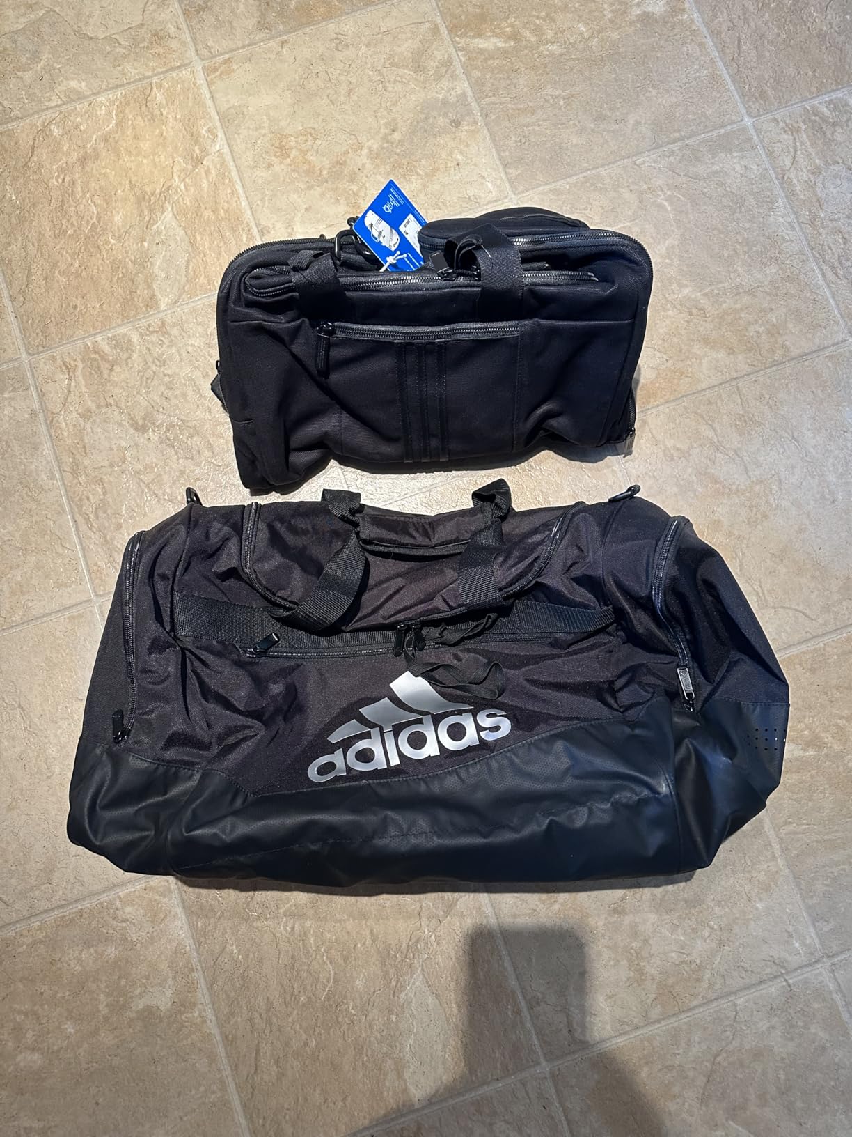 adidas Unisex Defender 4.0 Gym Duffel Bag for Men and Women customer photo 1