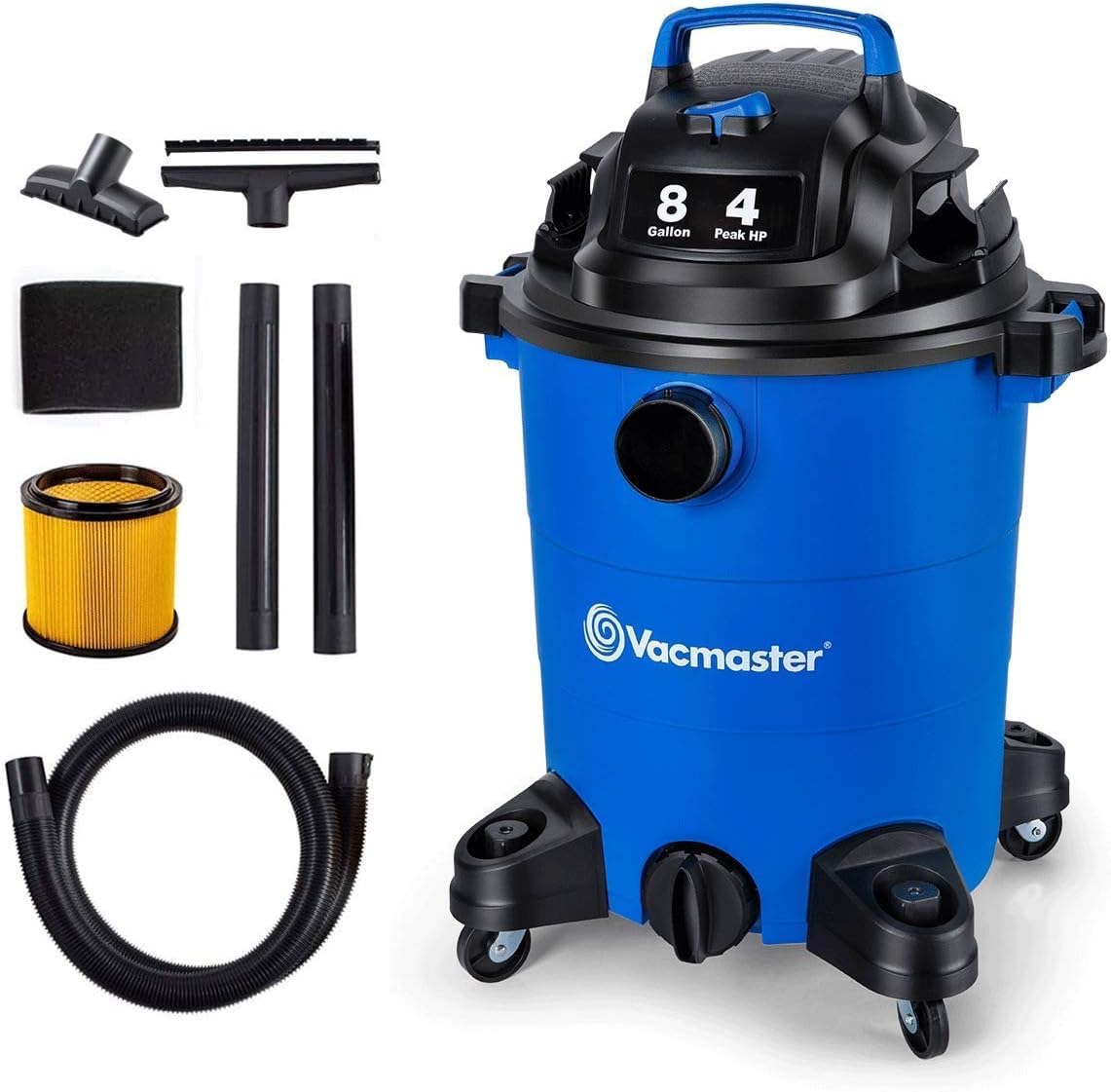Vacmaster VOC809PF 8-Gal 4 Peak HP Utility Wet/Dry Vacuum Blue customer photo 2