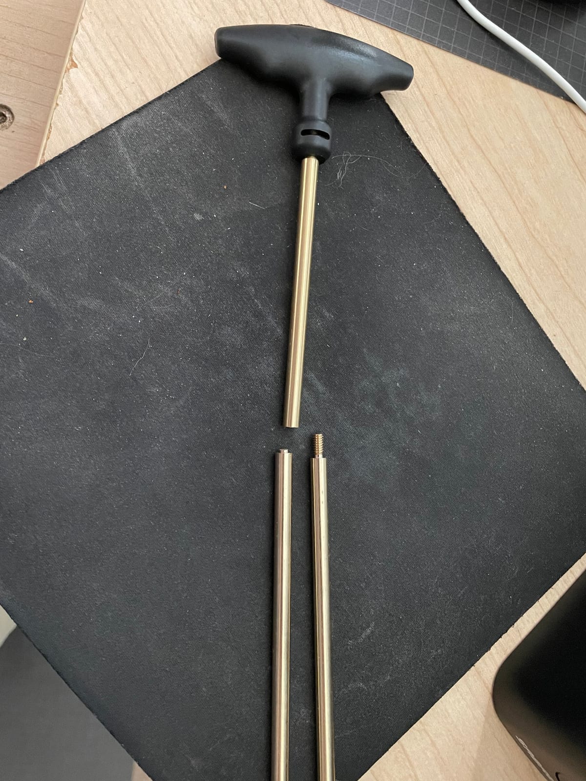 Raiseek Shotgun Cleaning Kit for 12 and 20 Gauge Gun Cleaning Kit Bronze Bristles Brush and Cotton Mop customer photo 1