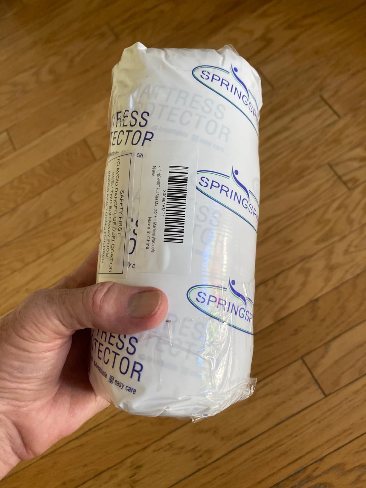 Queen Size Mattress Protector Waterproof,Absorbent Fitted Sheet customer photo 1