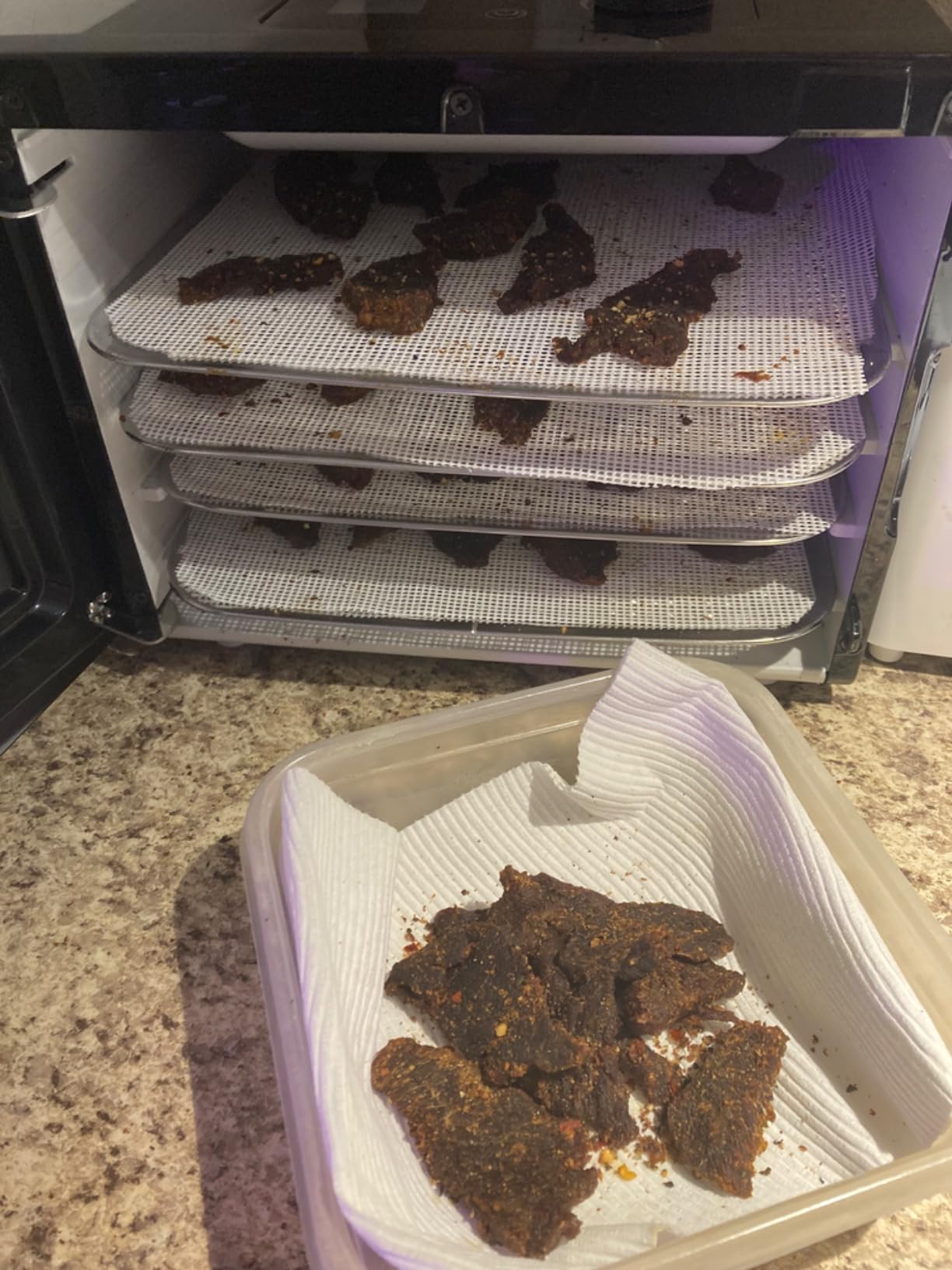 Elite Gourmet Food Dehydrator, Stainless Steel Trays, Adjustable Temp customer photo 2