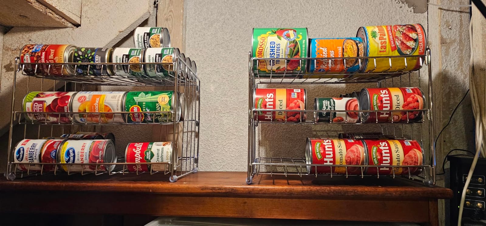Kitchen Details 3 Tier Can Organizer | Chrome Steel Canned Food Storage Rack | Holds 36 Cans | Space-Saving Pantry & Cabinet Storage Solution | Easy Access to Canned Goods | Freestanding Design customer photo 2