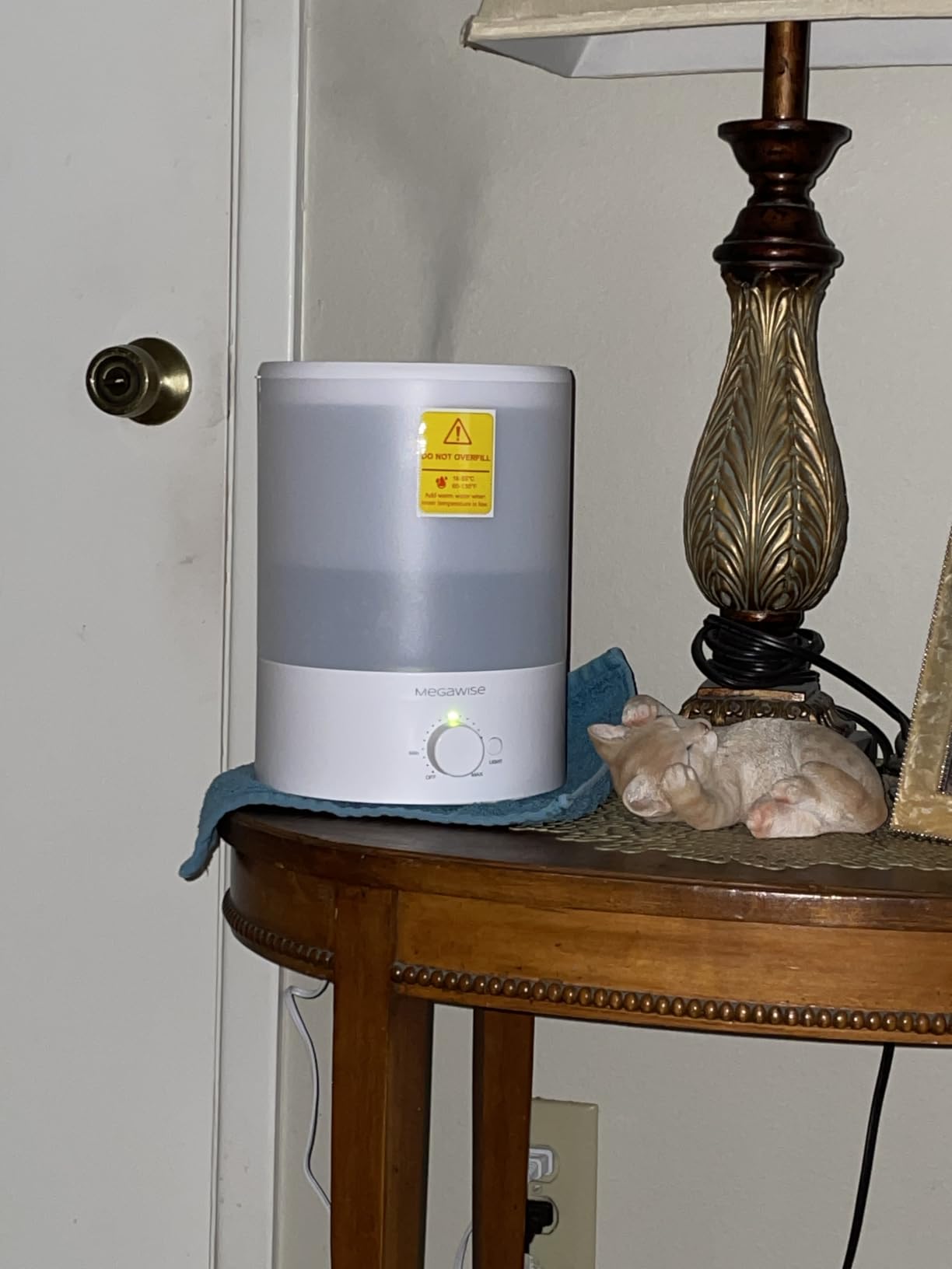 MEGAWISE 1.5L Quiet Cool Mist Humidifier, 25dB, Portable for Bedroom customer photo 1