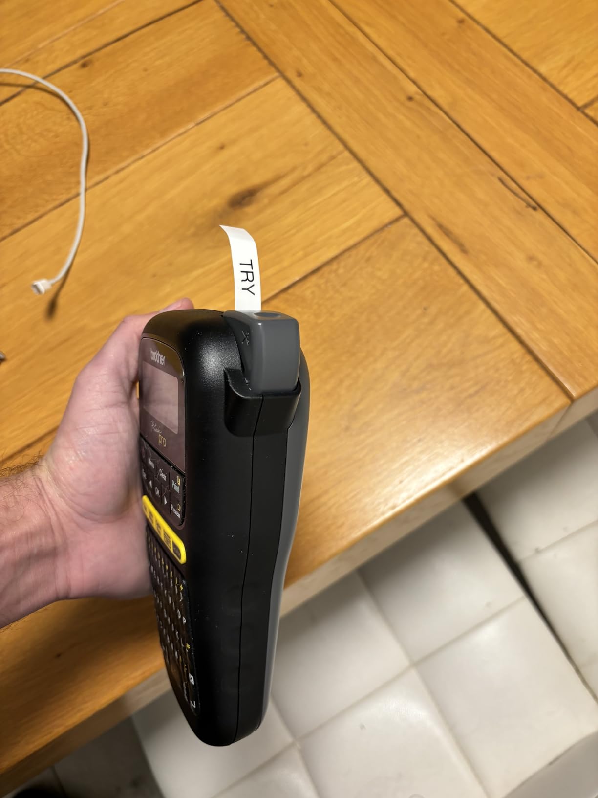 Brother Genuine P-touch PTH111 P-Touch Pro Label Maker customer photo 1