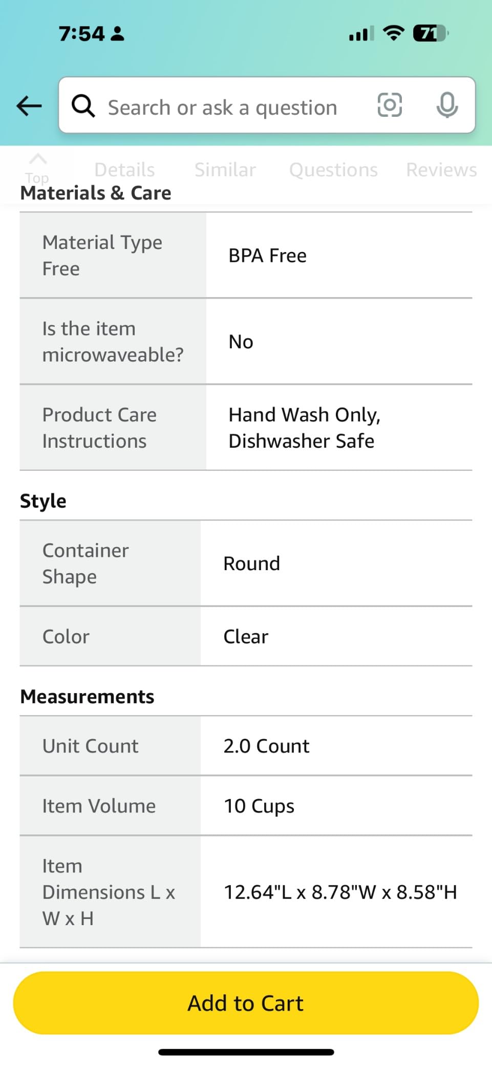 FoodSaver 2116382 Preserve & Marinate Vacuum -Containers customer photo 2