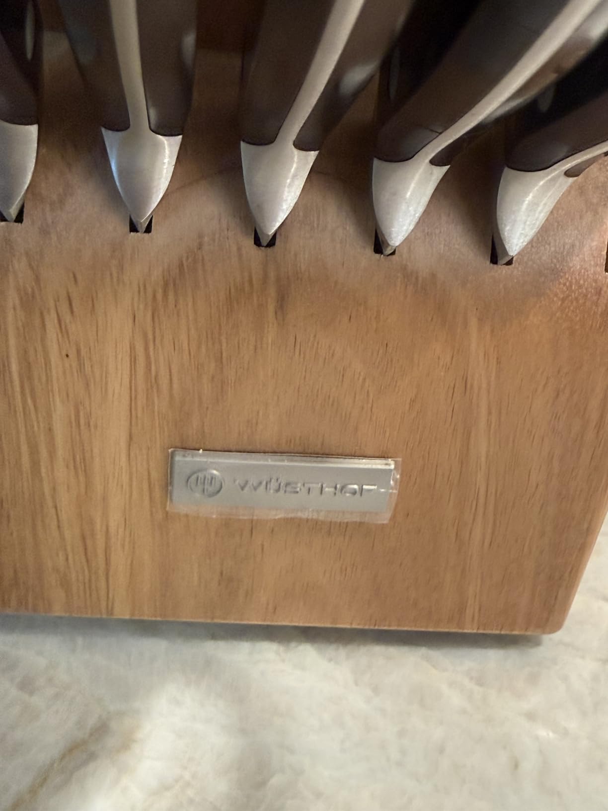 WÜSTHOF 35-Slot Acacia Knife Storage Block customer photo 1