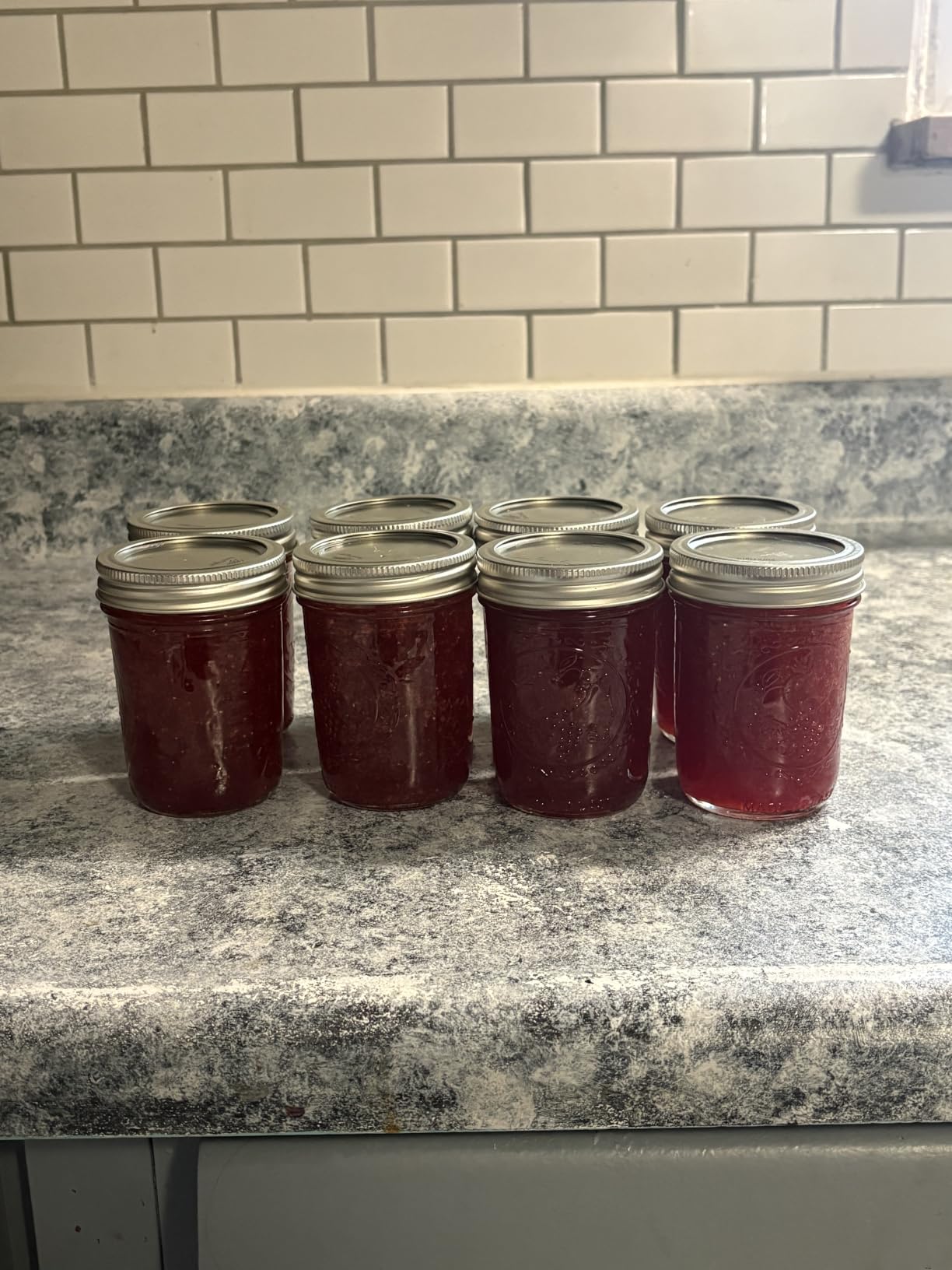 SKOCHE Mason Jars 8 oz 24 Pack Half Pint Canning Jars with Lids and Bands customer photo 2