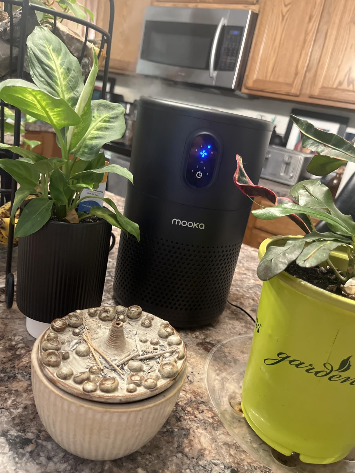 MOOKA Air Purifiers for Home Room up to 1076ft², True HEPA Filter, B-D02L customer photo 2