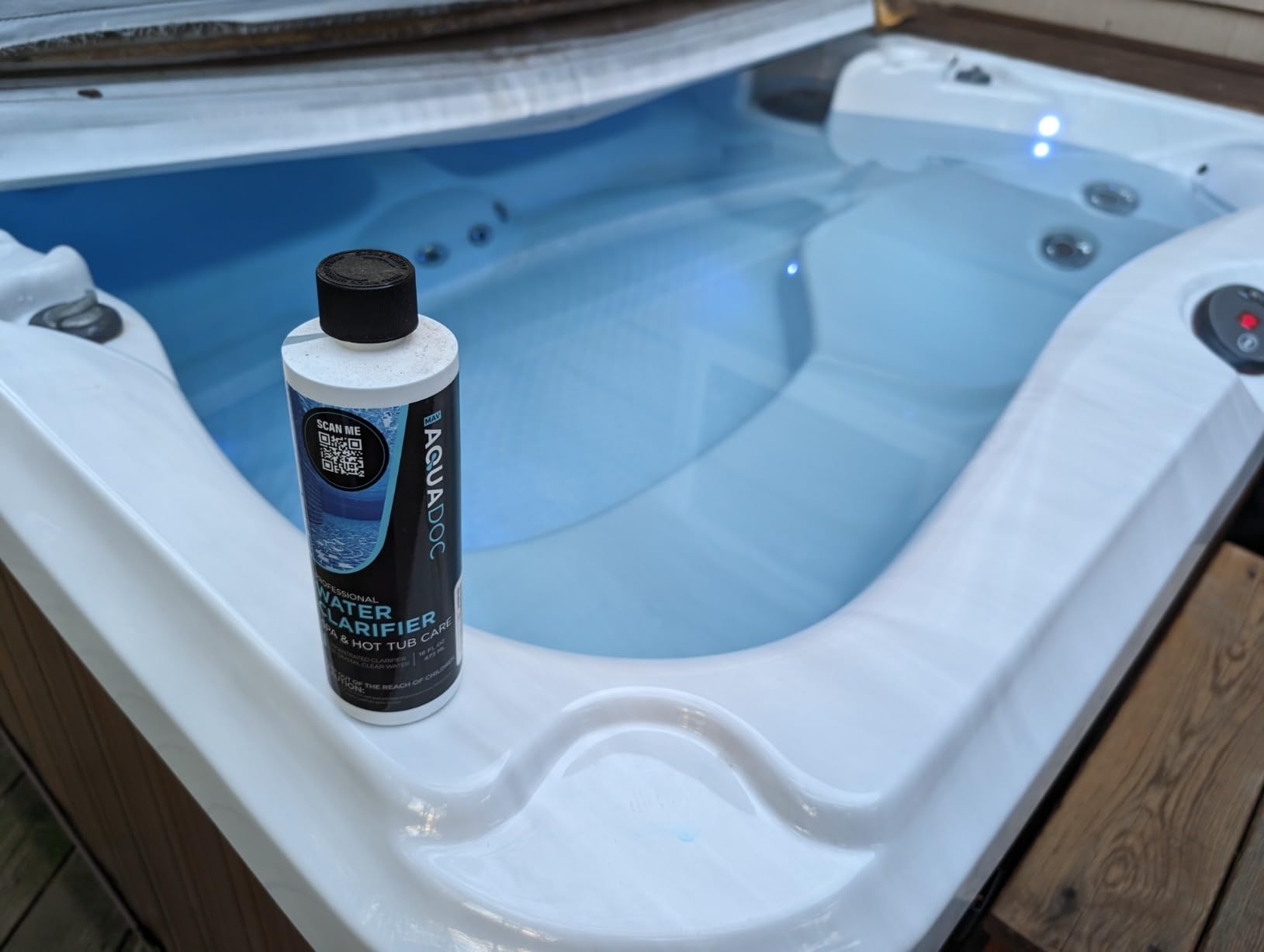 AquaDoc Hot Tub Clarifier - Spa Clarifier for Cloudy Water Treatment 16oz customer photo 2