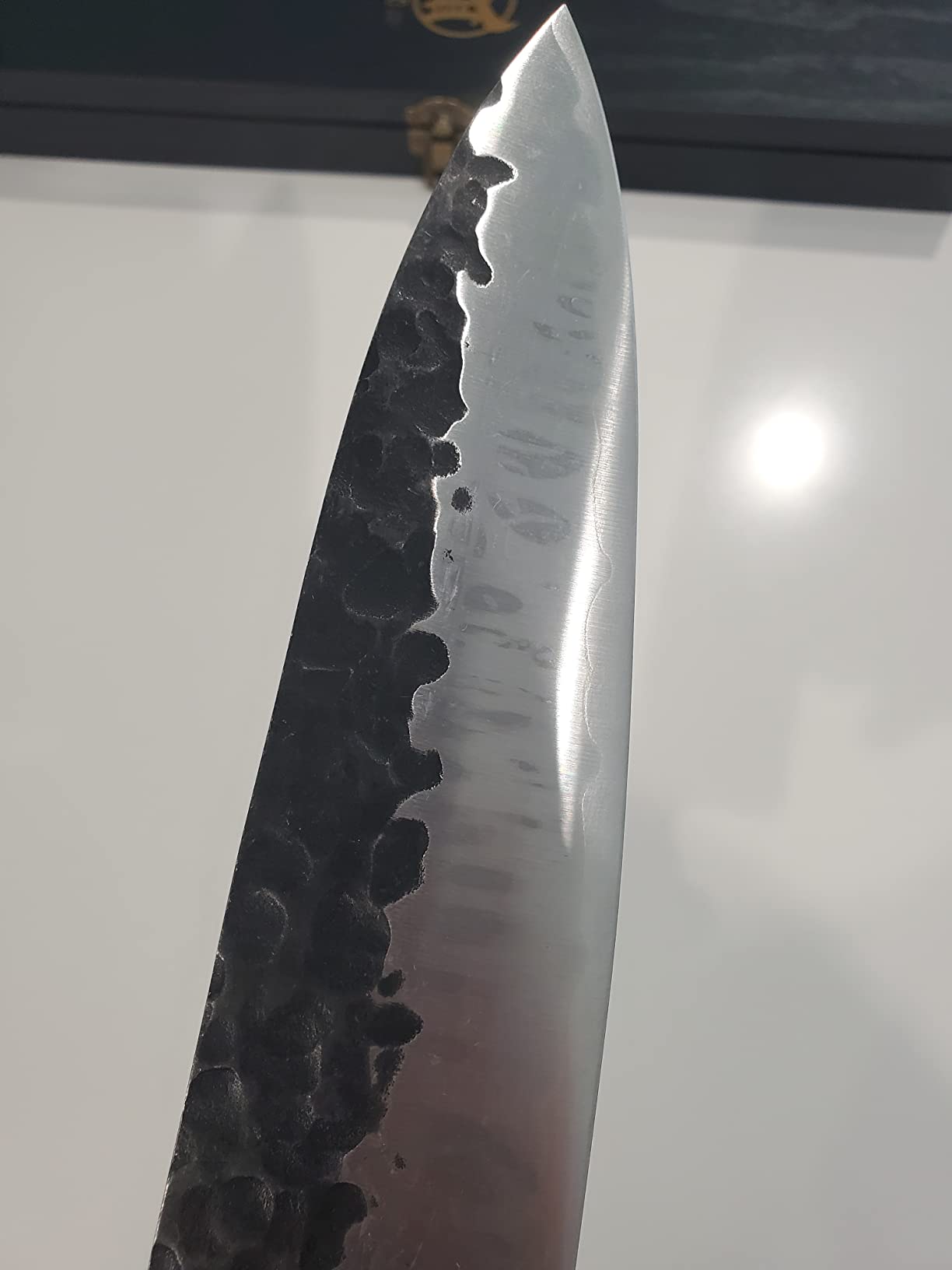 MITSUMOTO SAKARI 8-Inch Japanese Gyuto Chef Knife, 3-Layer 9Cr18MoV customer photo 1