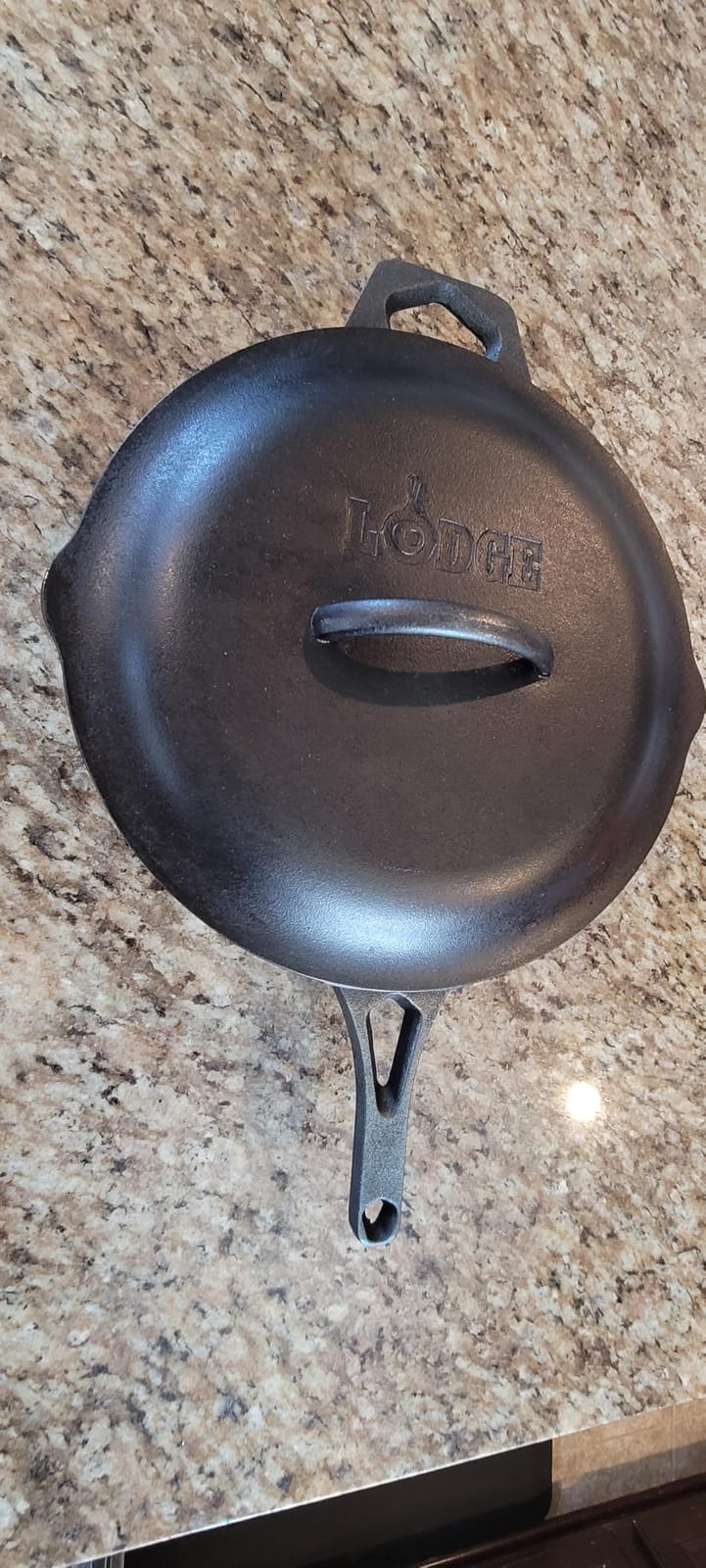 12 Inch Smooth Wasatch Pre-Seasoned Round Cast Iron Skillet customer photo 1