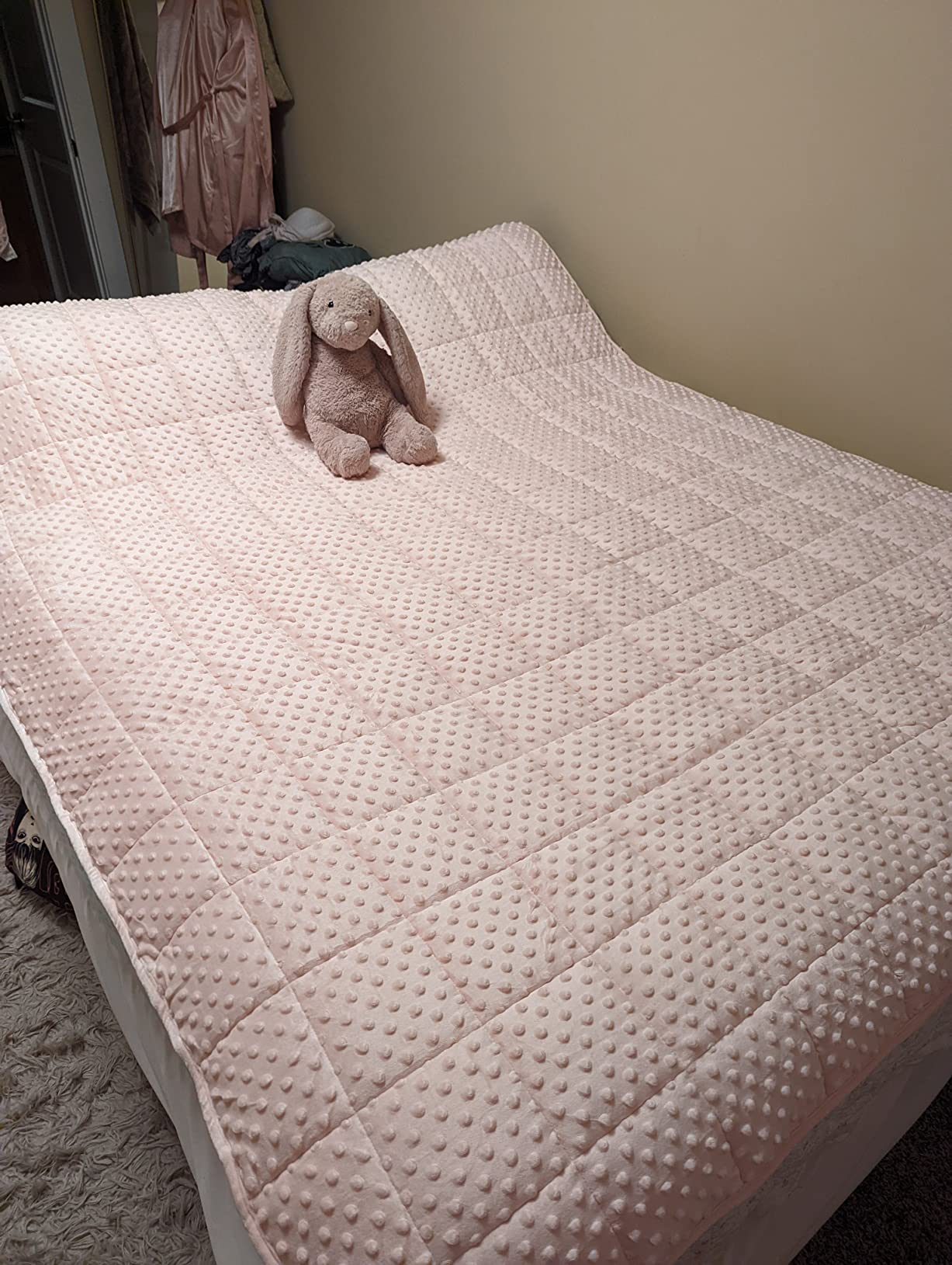 Huloo Sleep Weighted Blanket Queen 20lbs for Adult(60