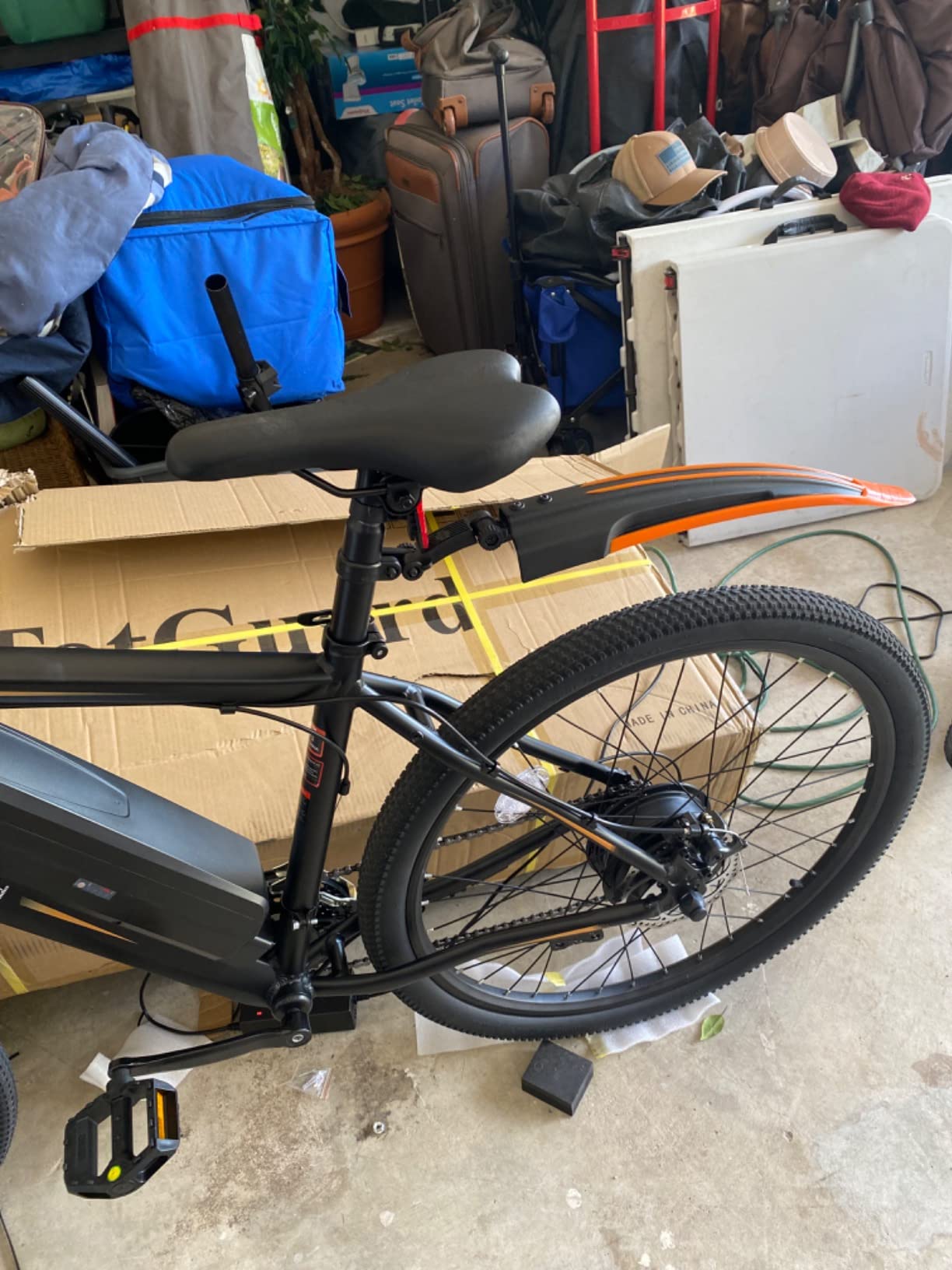 Wooken Electric Bike for Adults with 500W Motor, 27.5'' Ebike with 48V 499WH Removable Battery, Up to 55Miles Electric Mountain Bike, 19.8MPH Adults Electric Bicycle with LCD Display, 21 Speed customer photo 2