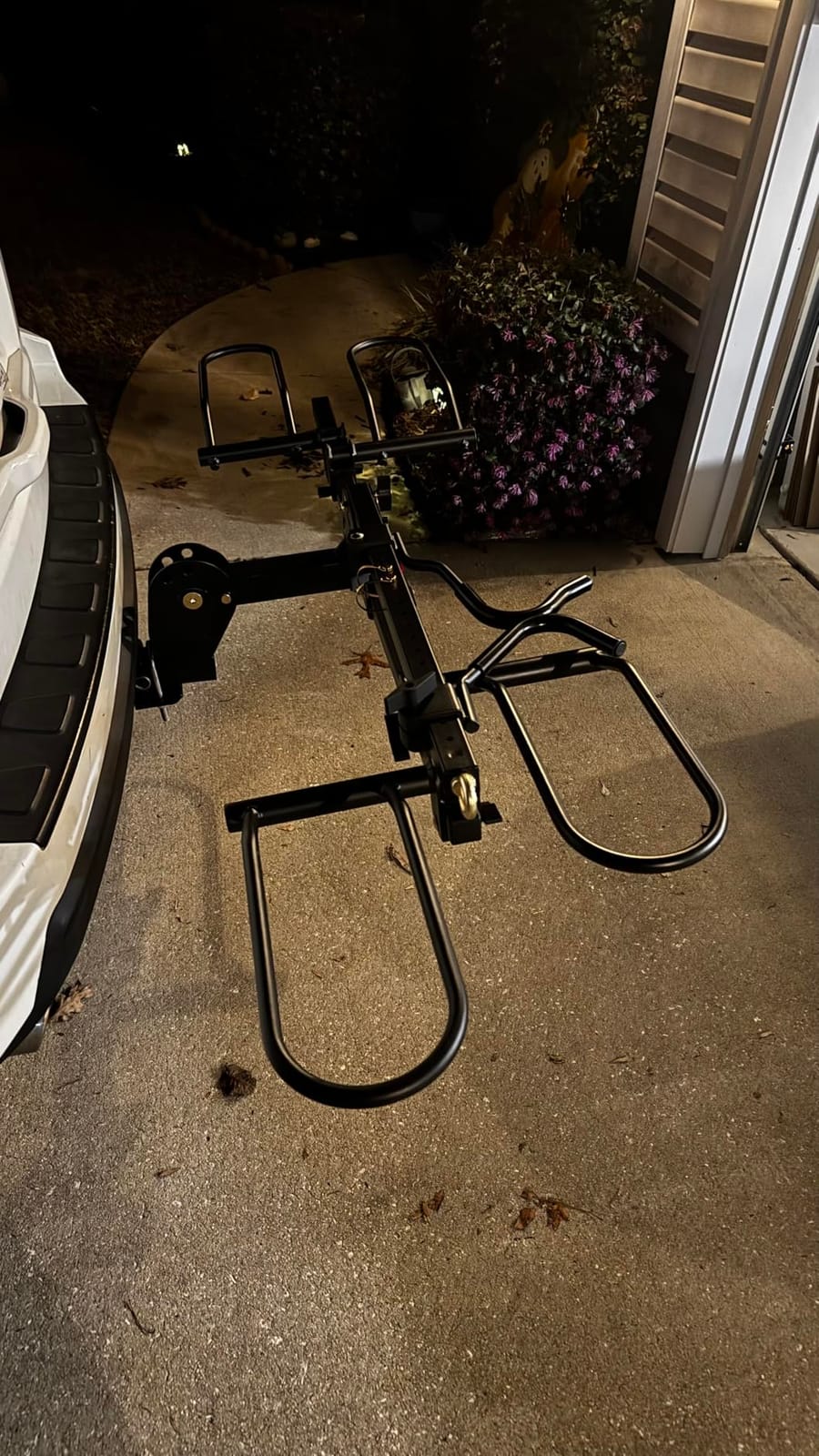 Young Bike Rack Hitch for Car - 200LB 2-Bike Rack Hitch Mount Platform Style Hitch Bike Rack,Smart Tilting & Easy Fold for Car SUV with 2 Inch Receiver,Bike Carrier Fits Up to 5-inch Fat Tire customer photo 2