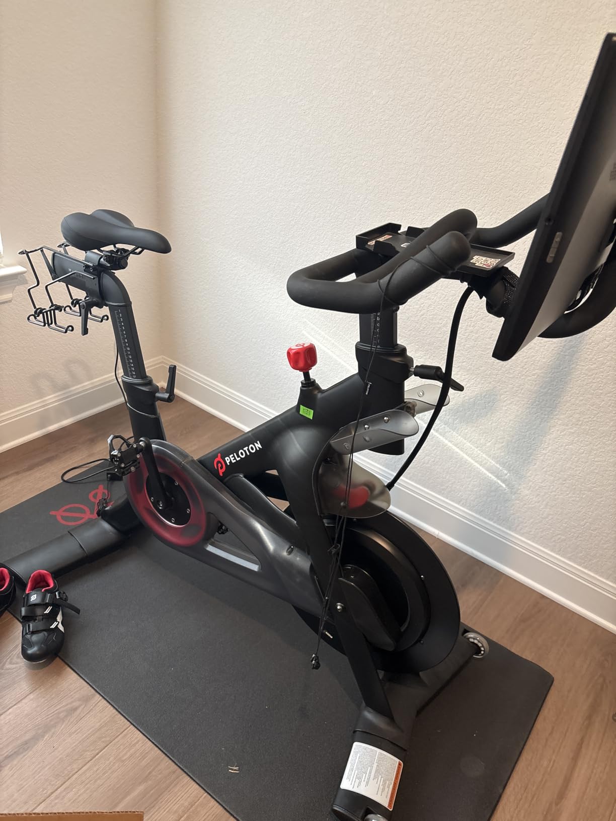Bike Mat Compatible with Peloton Bike, 6mm Floor Protector customer photo 1