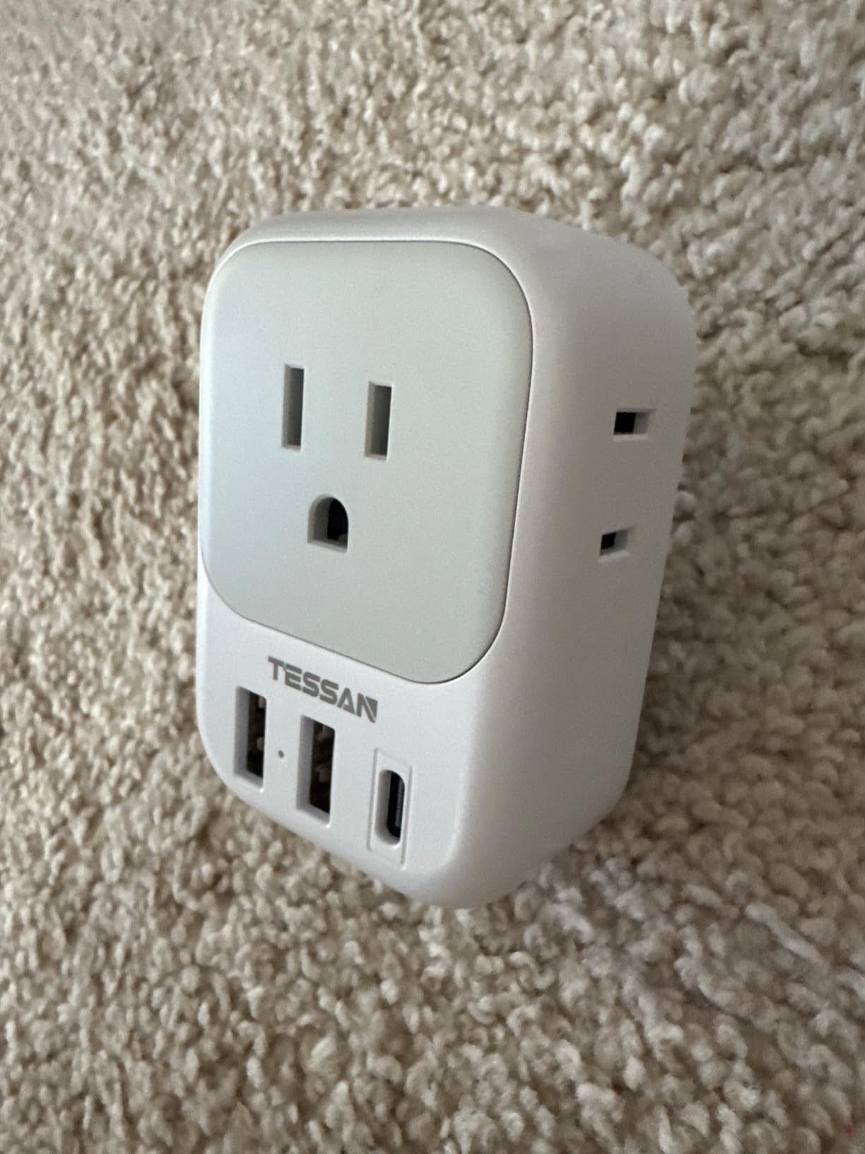 TESSAN European Travel Plug Adapter USB C, International Plug Adaptor customer photo 1