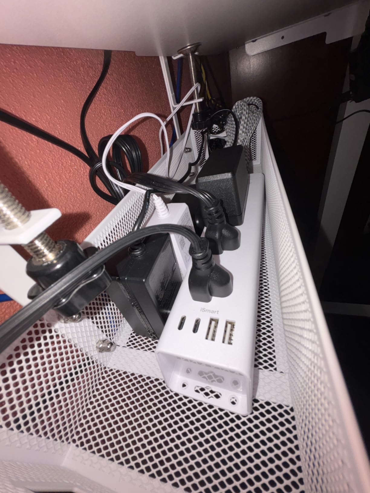 Surge Protector Power Strip - 10 FT Extension Cord with 12 AC Outlets 4 USB customer photo 2