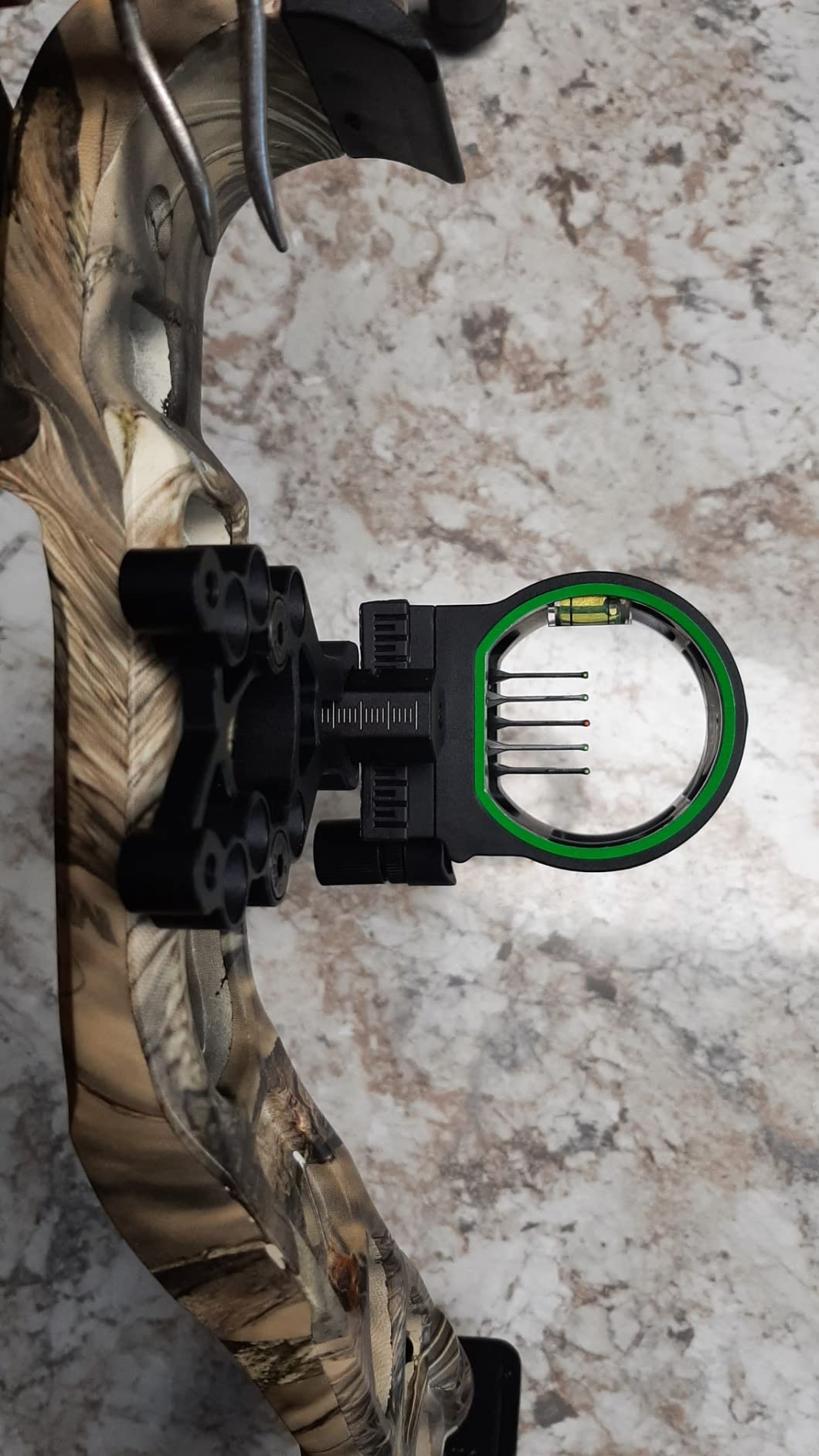 LWANO 5 Pin Bow Sight with Rheostat Light and Reversible Mount Design customer photo 1
