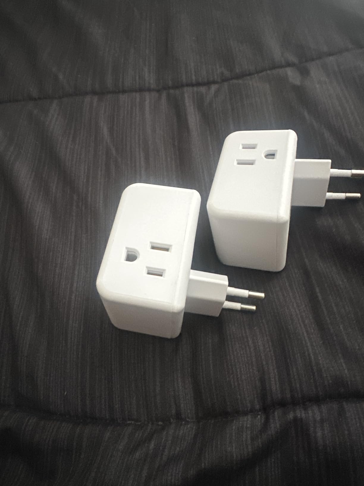 2 Pack European Travel Plug Adapter, Type C Plug Adapter Travel Essentials customer photo 1