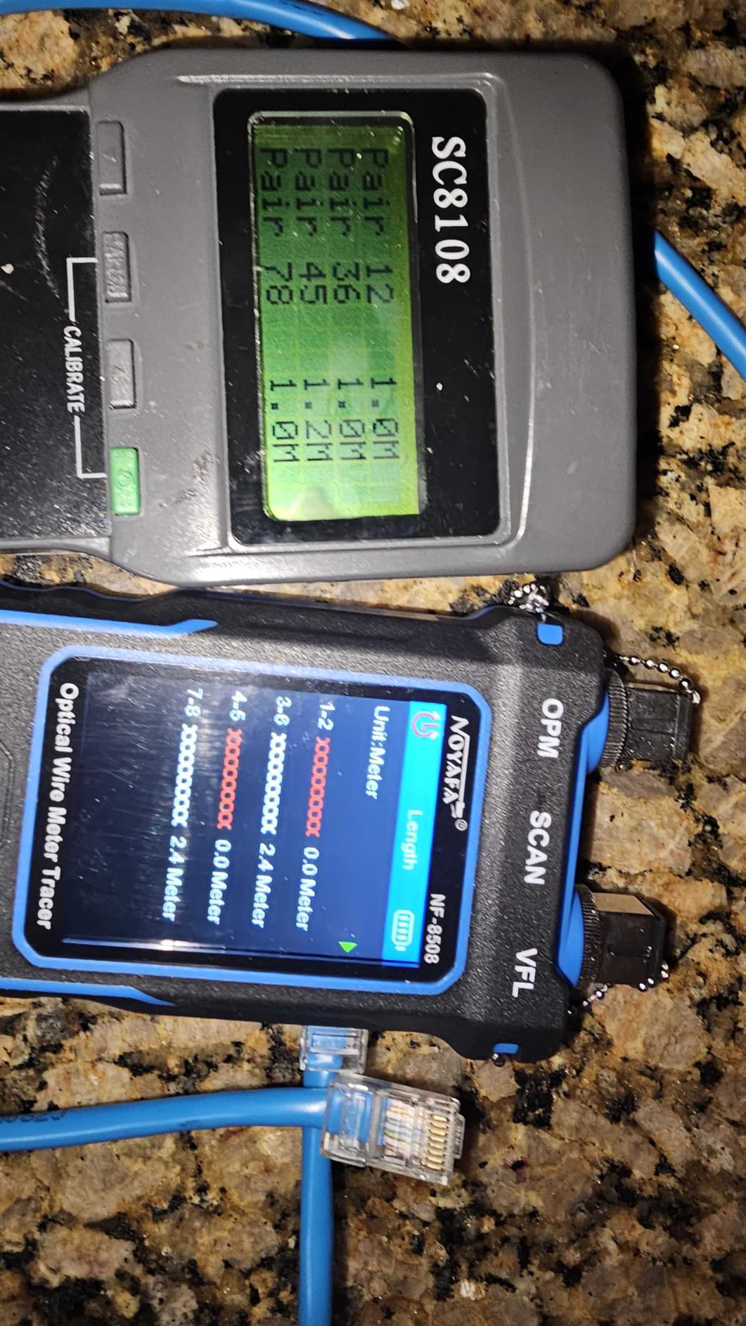 NOYAFA NF-8508 Network Cable Tester with Optical Power Meter customer photo 2