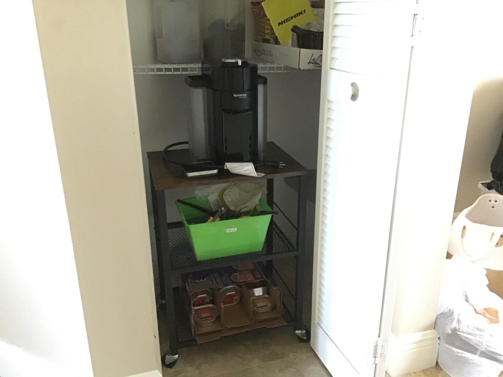 LIANTRAL 3 Tier Rolling Cart, Kitchen Carts on Wheels Utility Cart for Home customer photo 1