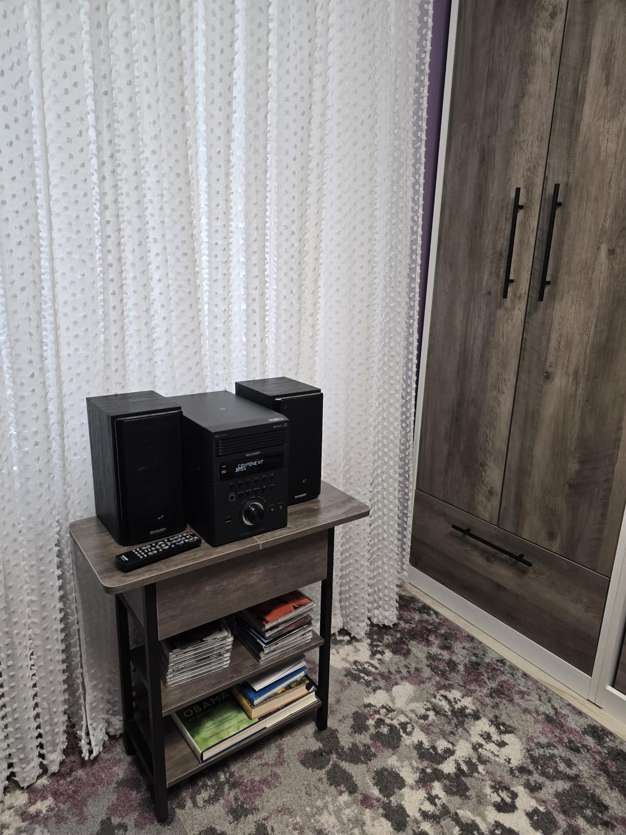 Yoobure End Table with Charging Station, Flip Top Side Table with USB Ports and Outlets, Sofa Couch Table Bedside Table for Living Room Bedroom, Narrow Nightstand with Storage Shelves for Small Space customer photo 2