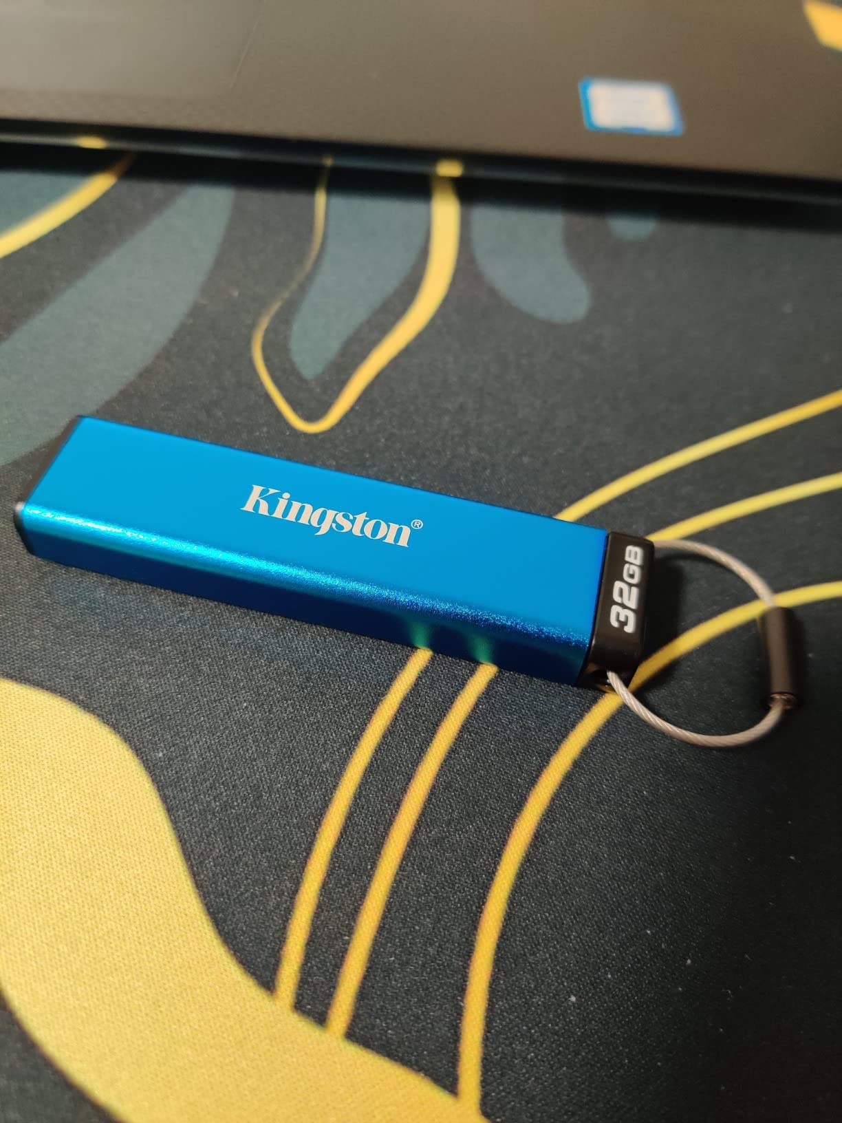 Kingston Ironkey Keypad 200 16GB Encrypted USB | Alphanumeric Keypad | Multi-Pin Access | XTS-AES 256-bit | FIPS 140-3 Level 3 Certified | Brute Force & BadUSB Protection | IKKP200/16GB,Blue customer photo 1