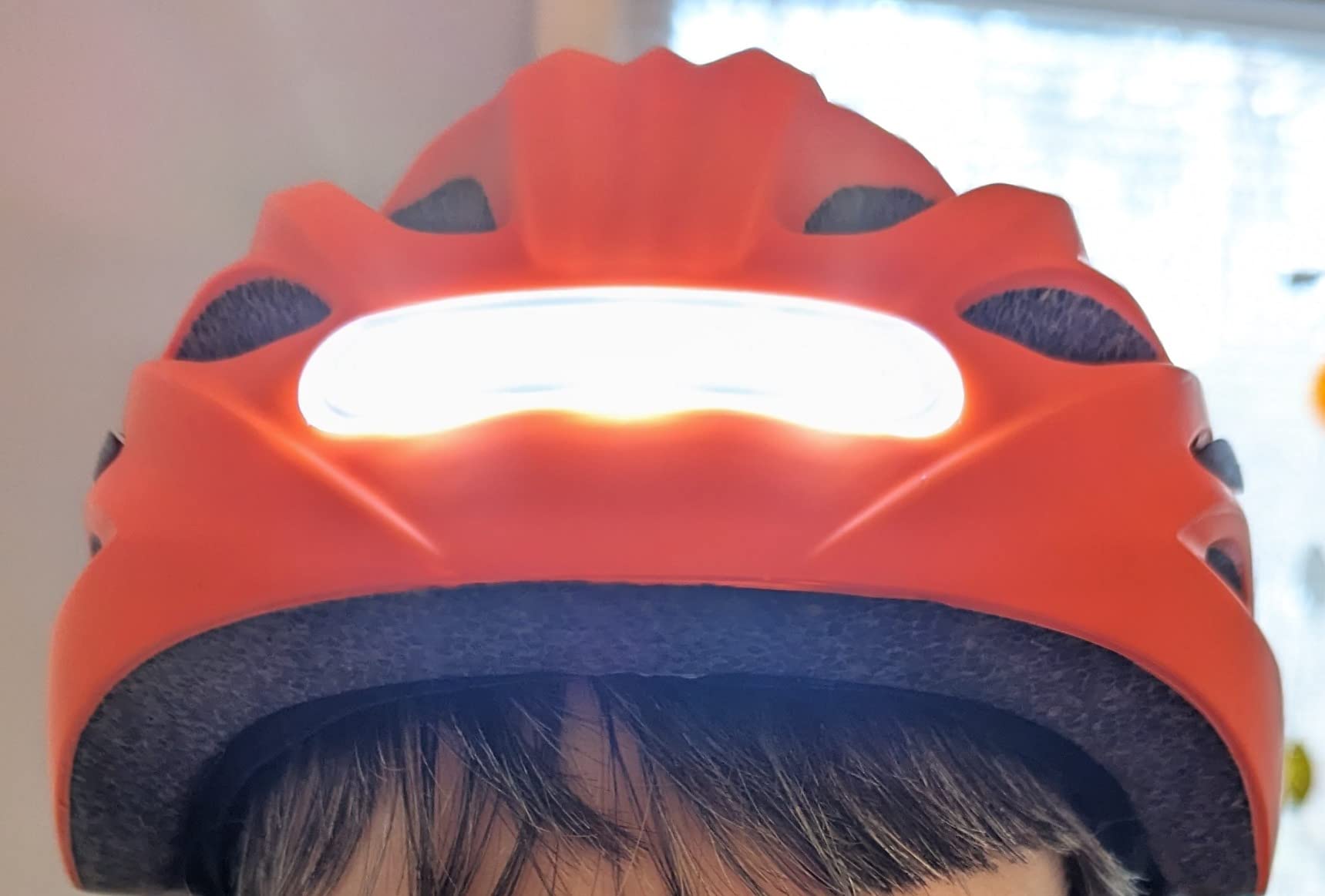 Bike Helmet Adult Men & Women with Rechargeable Front and Rear LED Light customer photo 2