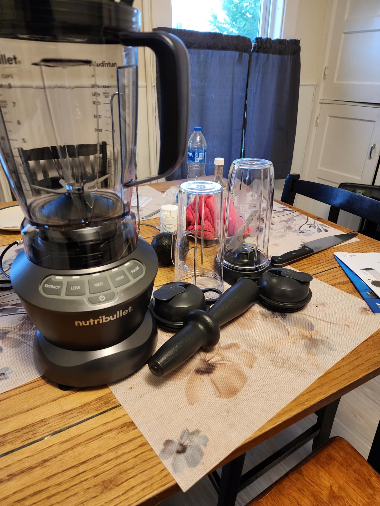 nutribullet® Full-Size Blender Combo, 1200W, Dark Gray, NBF50500 customer photo 1
