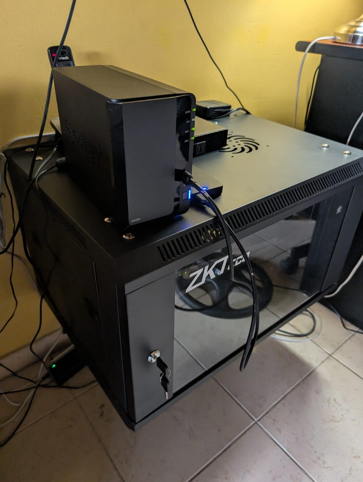 Synology DS223 Home & Office Backup Hub - Centralize Files, Protect Data & Monitor Property (2-Bay Diskless NAS) customer photo 1