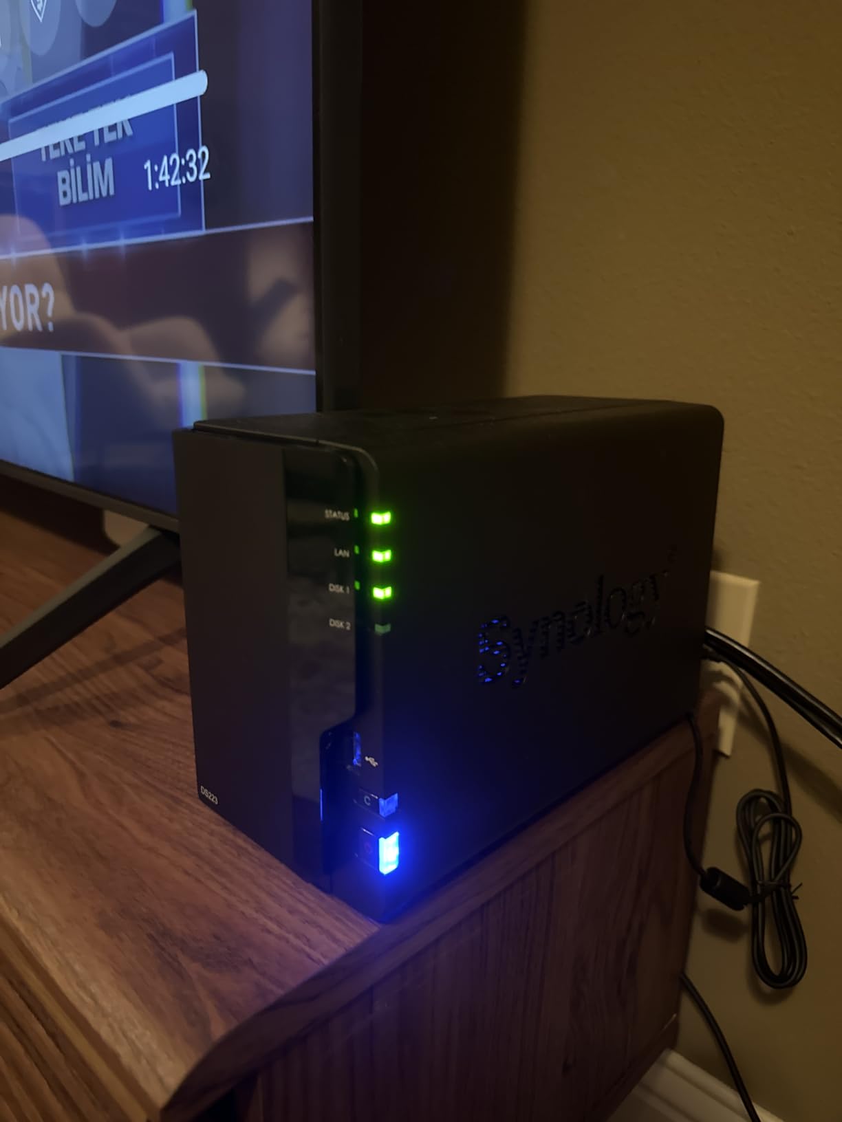 Synology DS223 Home & Office Backup Hub - Centralize Files, Protect Data & Monitor Property (2-Bay Diskless NAS) customer photo 2