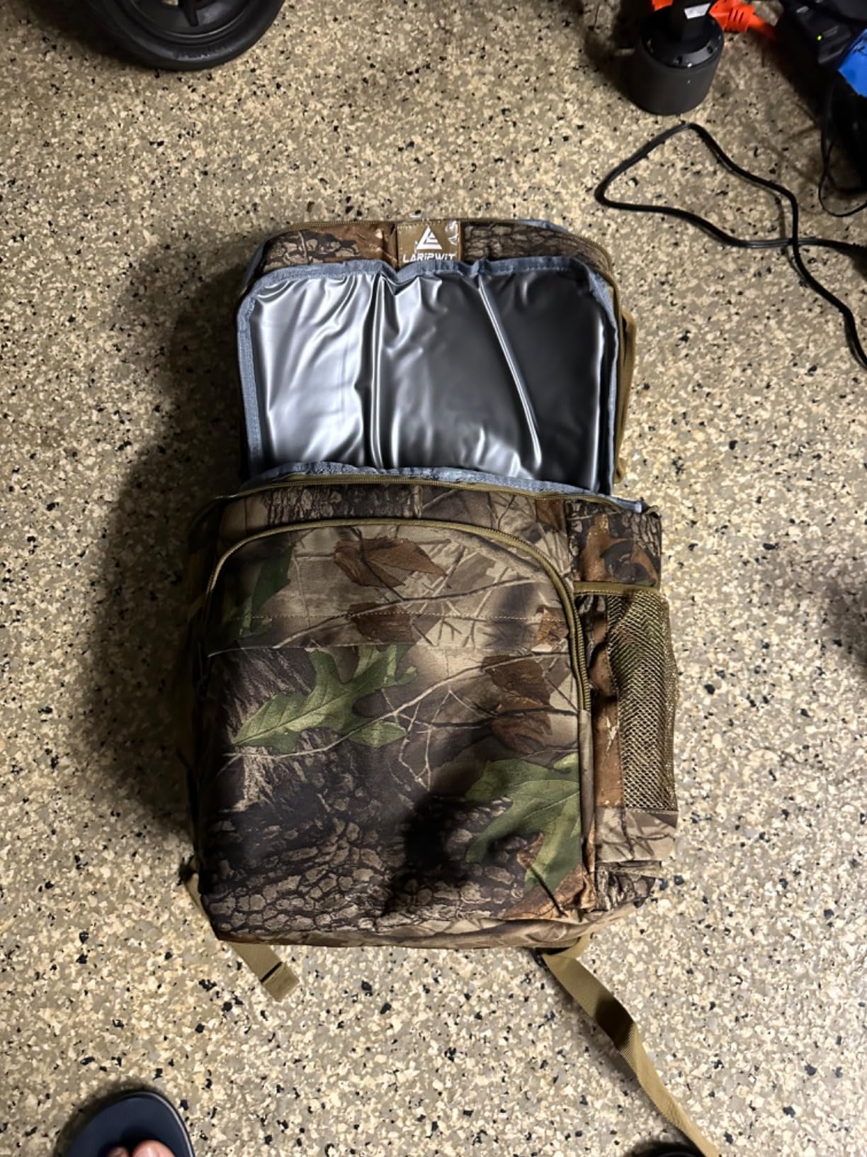 Laripwit 54/40 Cans Backpack Cooler Insulated Leak-Proof Large Cooler Backpack Double Deck Lunch Backpack for Men Women - Perfect Soft Cooler Bag for Tactical, Camping, Picnic, Beach, Hiking customer photo 1