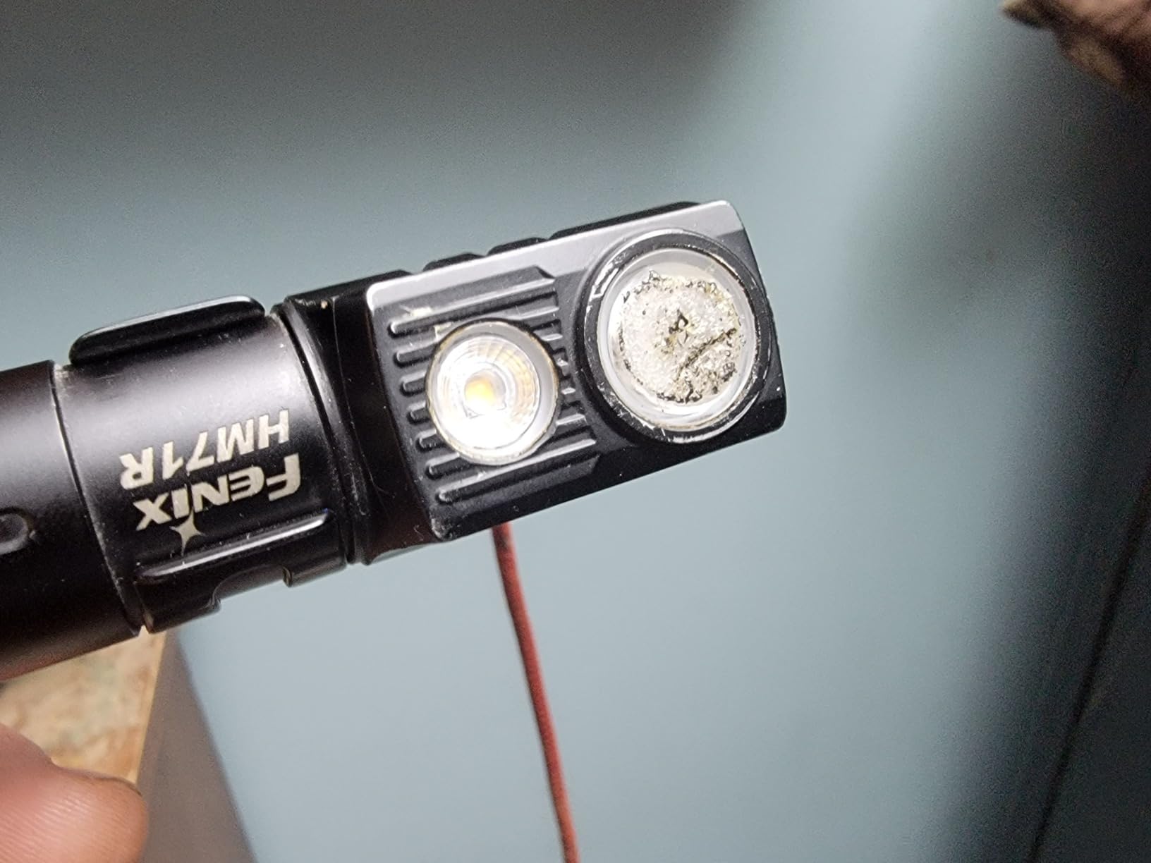 Fenix HM71R Headlamp, 2700 Lumen Super Bright USB-C Rechargeable Spot Light Flood Light L-Shape 90 Degree Right Angle Flashlight Industrial Grade with LumenTac Organizer customer photo 2