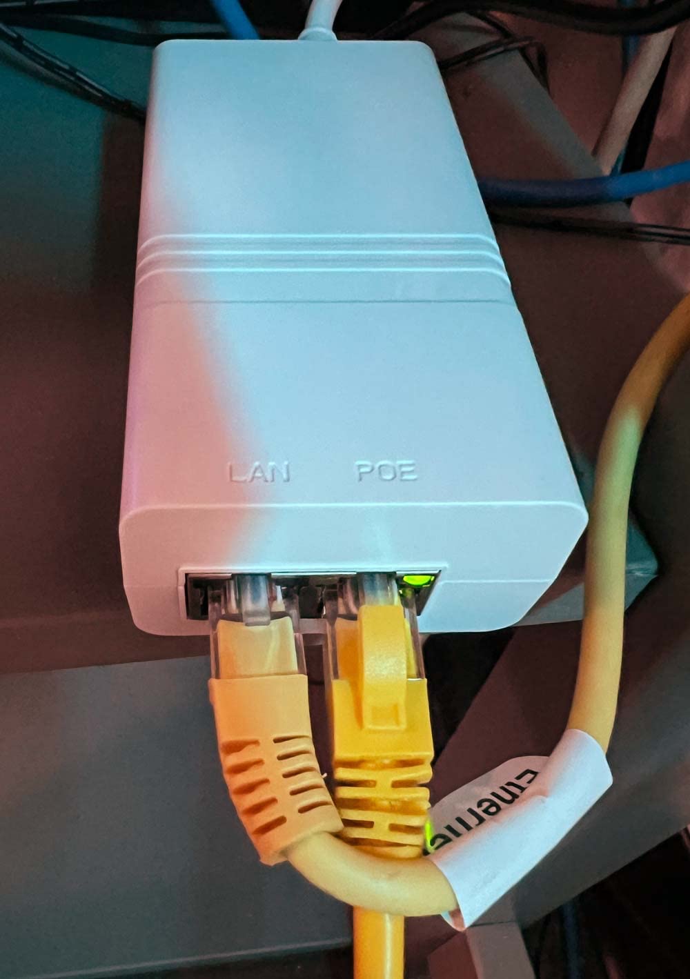 Gigabit PoE+ Injector 30W, IEEE802.3at/af Compliant PoE Injector Adapter customer photo 1