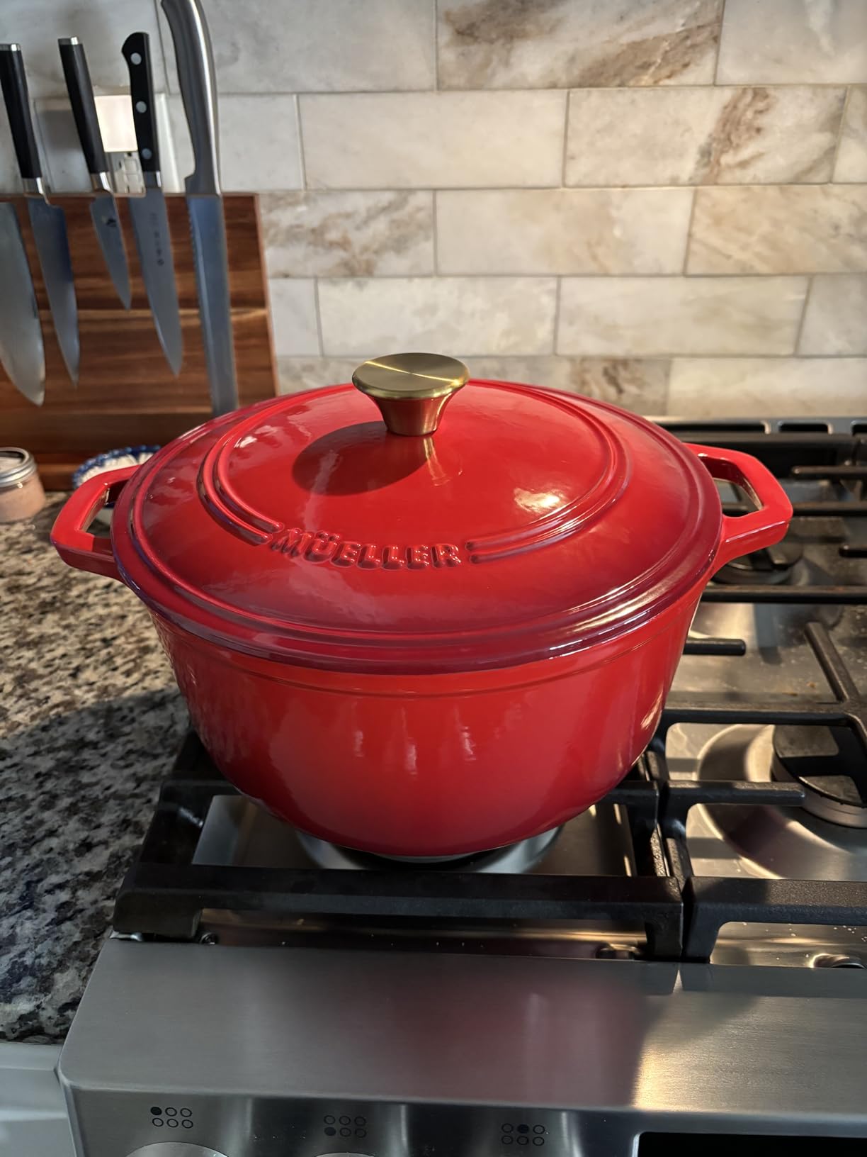 Mueller DuraCast 6 Quart Enameled Cast Iron Dutch Oven Pot with Lid customer photo 1