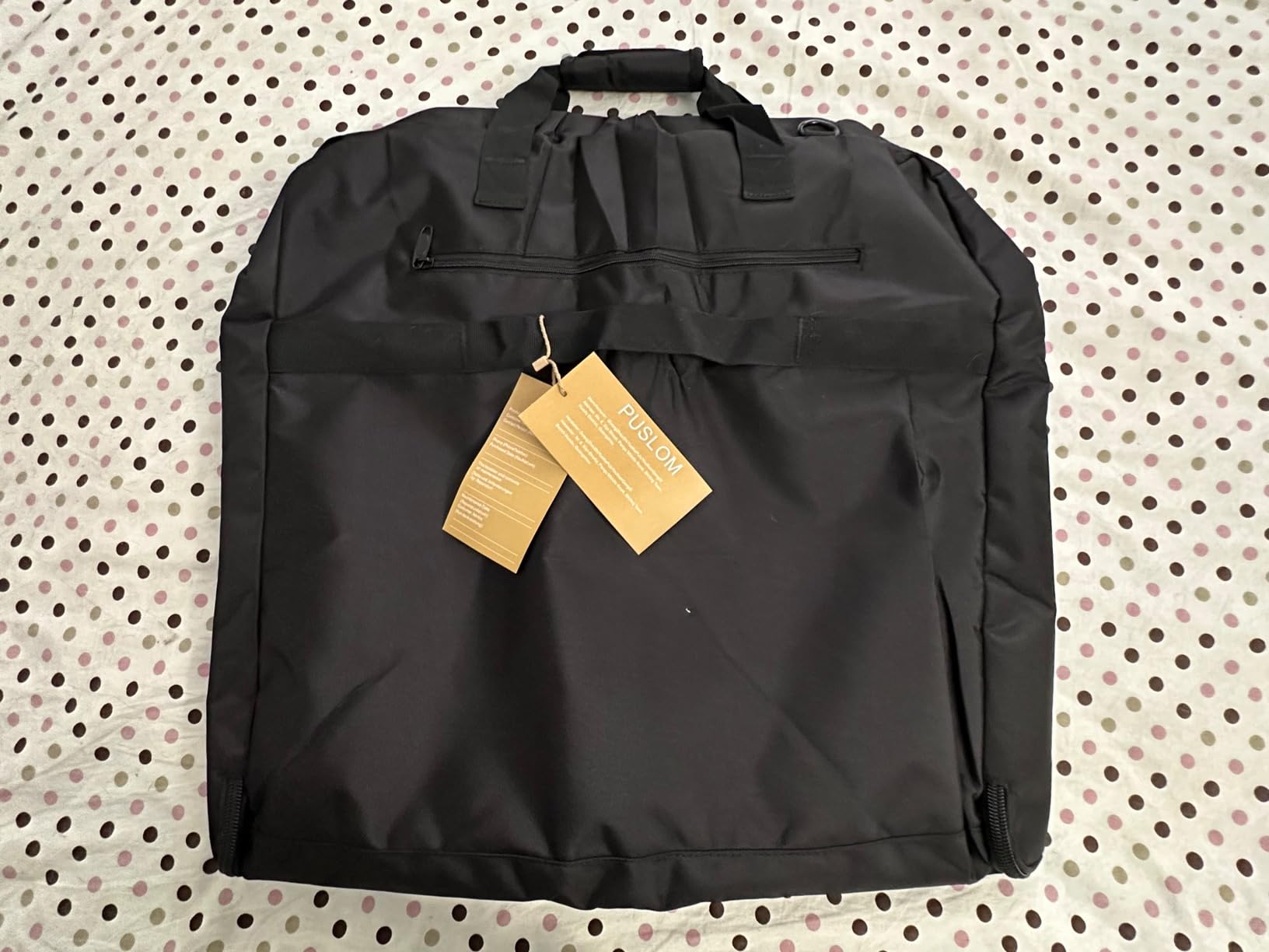 Garment Bag Travel Suit Bag Large 40-Inch Carry on Bag Up to 3 Suits,2 in 1 Hanging Luggage Bags, Fits 15.6Inch Laptop customer photo 1