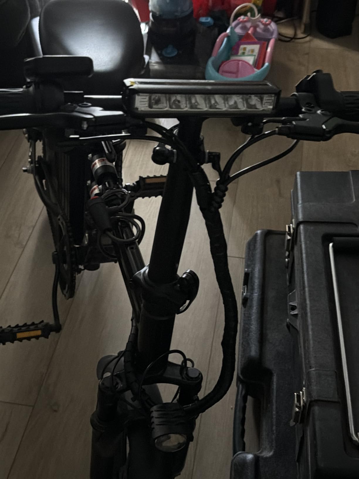 Suruid Super Bright LED Bike Light, USB Rechargeable Bicycle Headlight, Waterproof Bike Headlight, Waterproof Bike Headlight,Daytime Running Light,MTB Off-Road Cycling Commuting customer photo 2