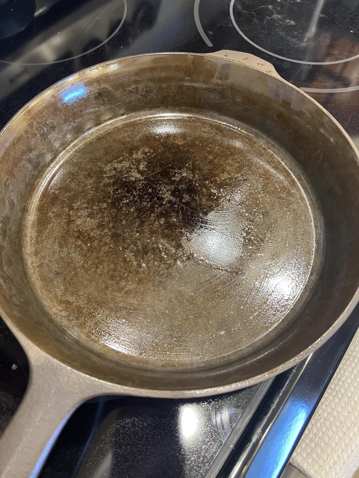 Field Company No.10 Large Cast Iron Skillet – 11.6-Inch Pre-Seasoned Pan for 4+ Servings, Lighter & Smooth, Made in USA customer photo 2