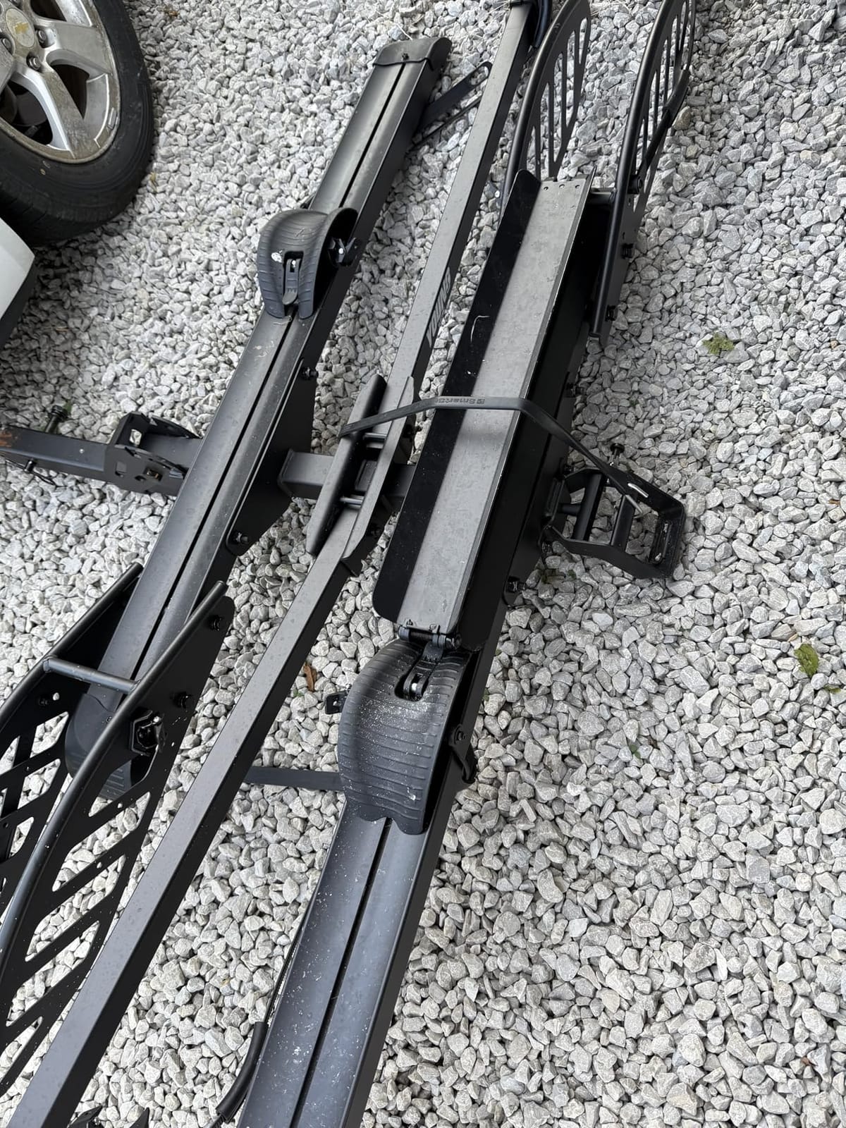 Young Electric Ebike Rack with Ramp 200 lbs 2-Bike Rack Hitch Mount customer photo 1