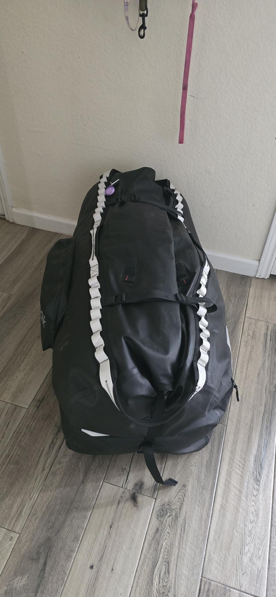 Earth Pak Waterproof Duffel Bag - Large Dry Bag, 1680D TPU, Heavy Duty, Camping & Marine Dry Bag, 8x8 Popout Pocket customer photo 1