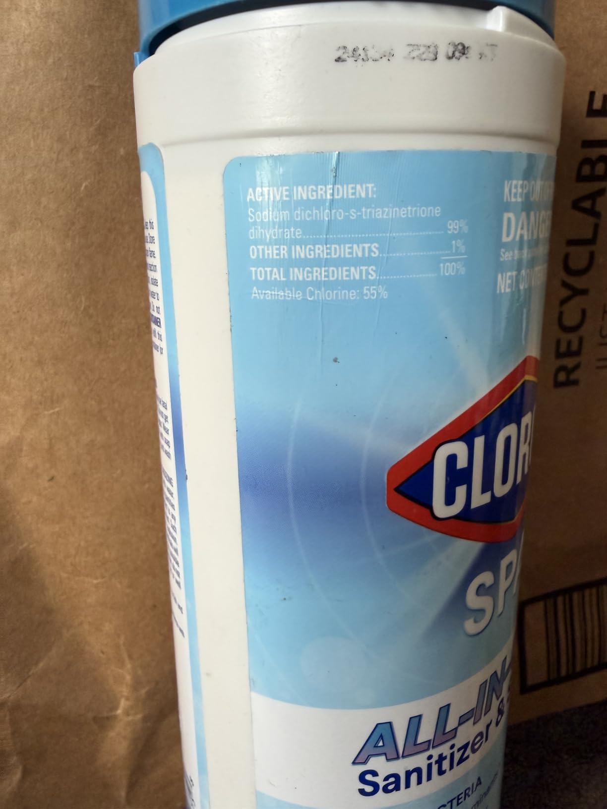 Clorox® Pool&Spa™ Spa Water All-in-One Sanitizer & Shock, Destroys Contaminants, Clears Cloudy Water, 2LB (Pack of 1) customer photo 1
