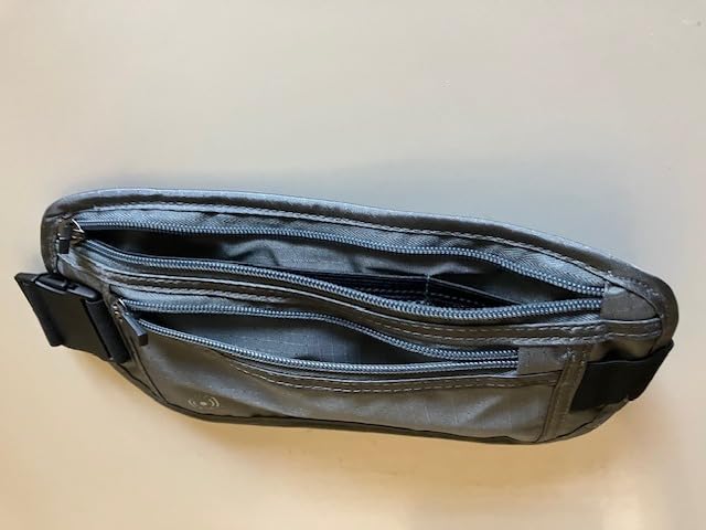 Travel Money Belt with Slim Anti-Theft RFID Passport Holder for Travel customer photo 1